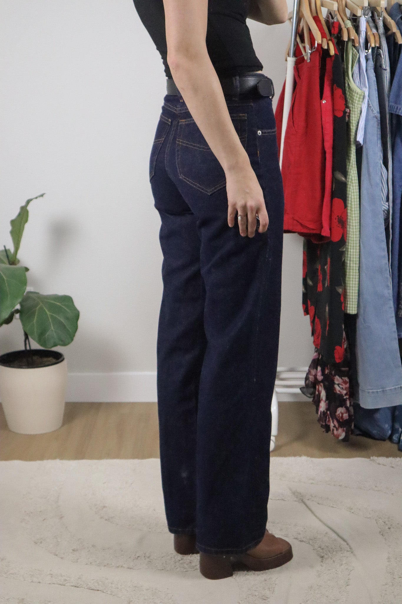 Made in USA x Vintage x Wide Leg Jeans (2/4)