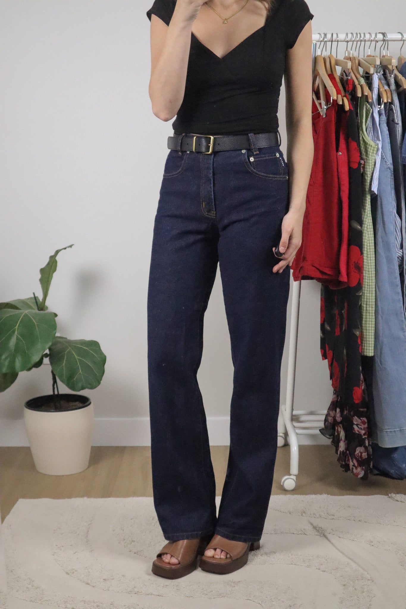 Made in USA x Vintage x Wide Leg Jeans (2/4)