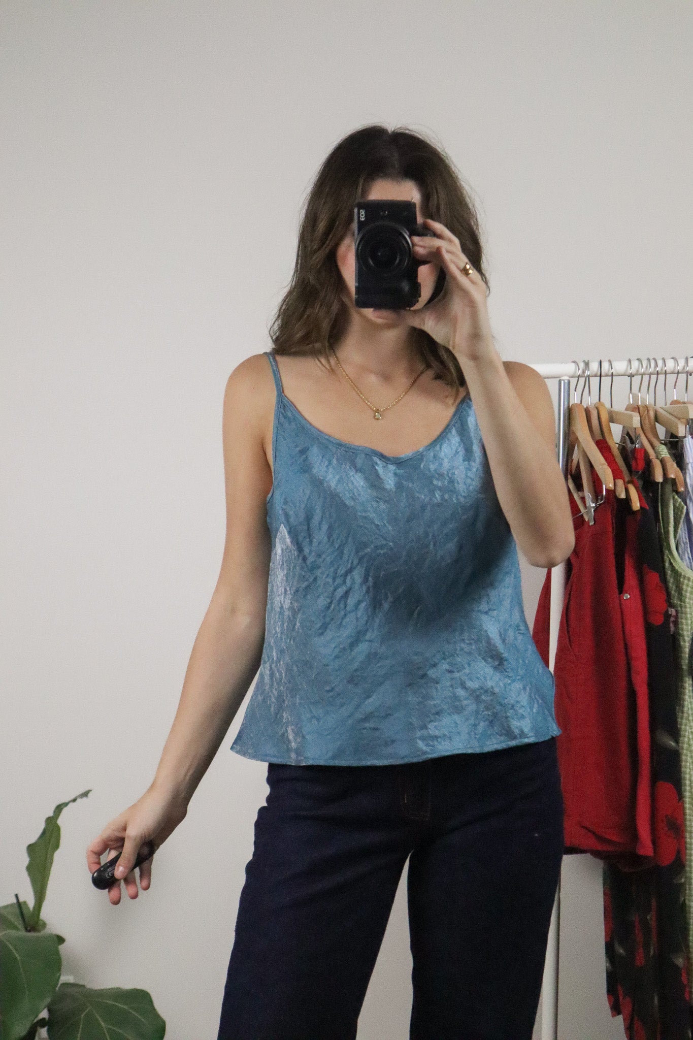 Made in Canada x Vintage x Shimmer Top (L)