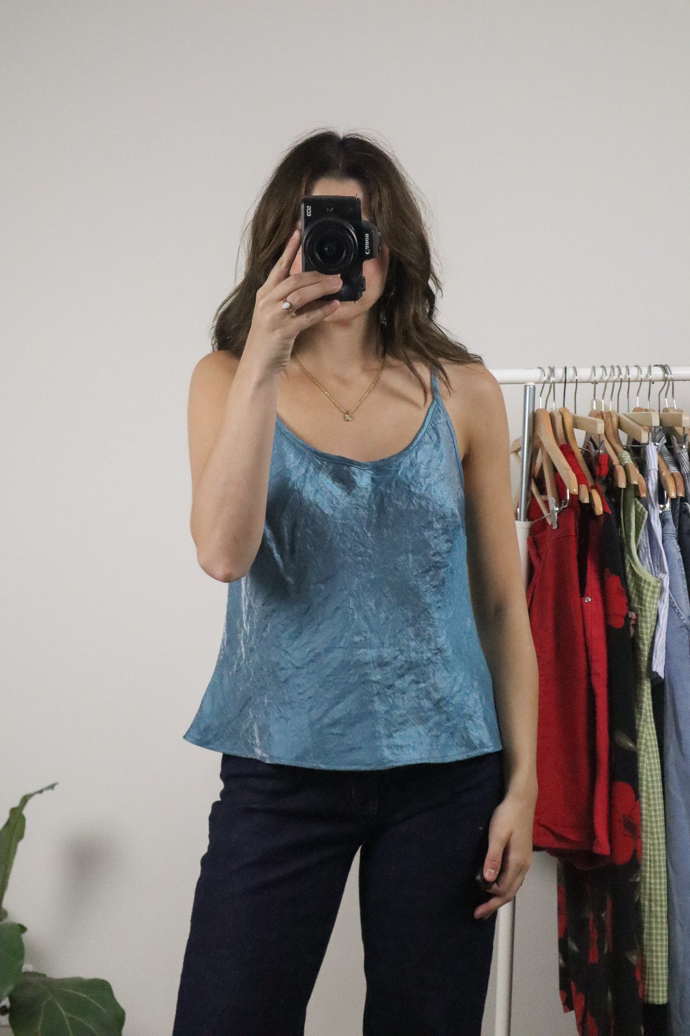 Made in Canada x Vintage x Shimmer Top (L)