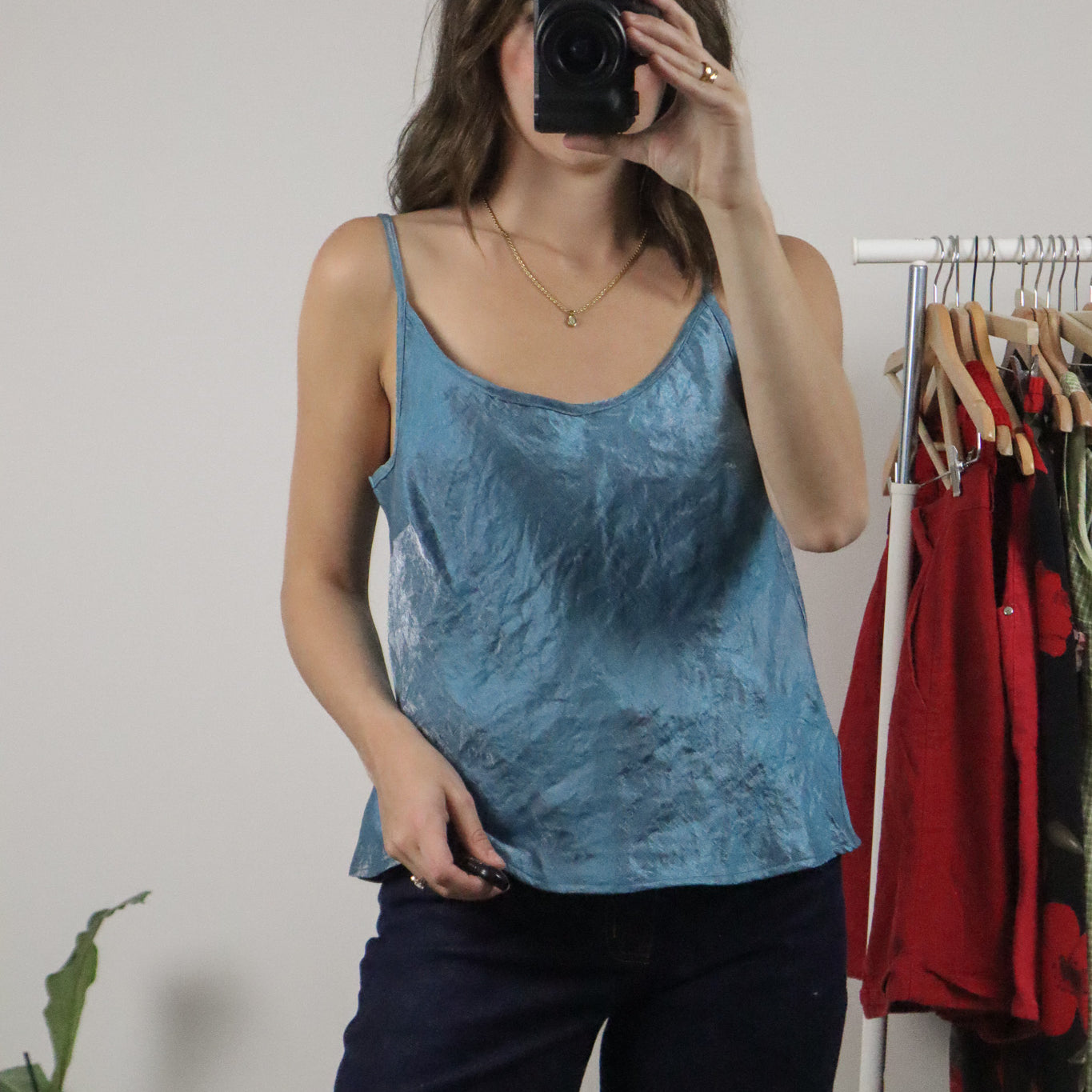Made in Canada x Vintage x Shimmer Top (L)