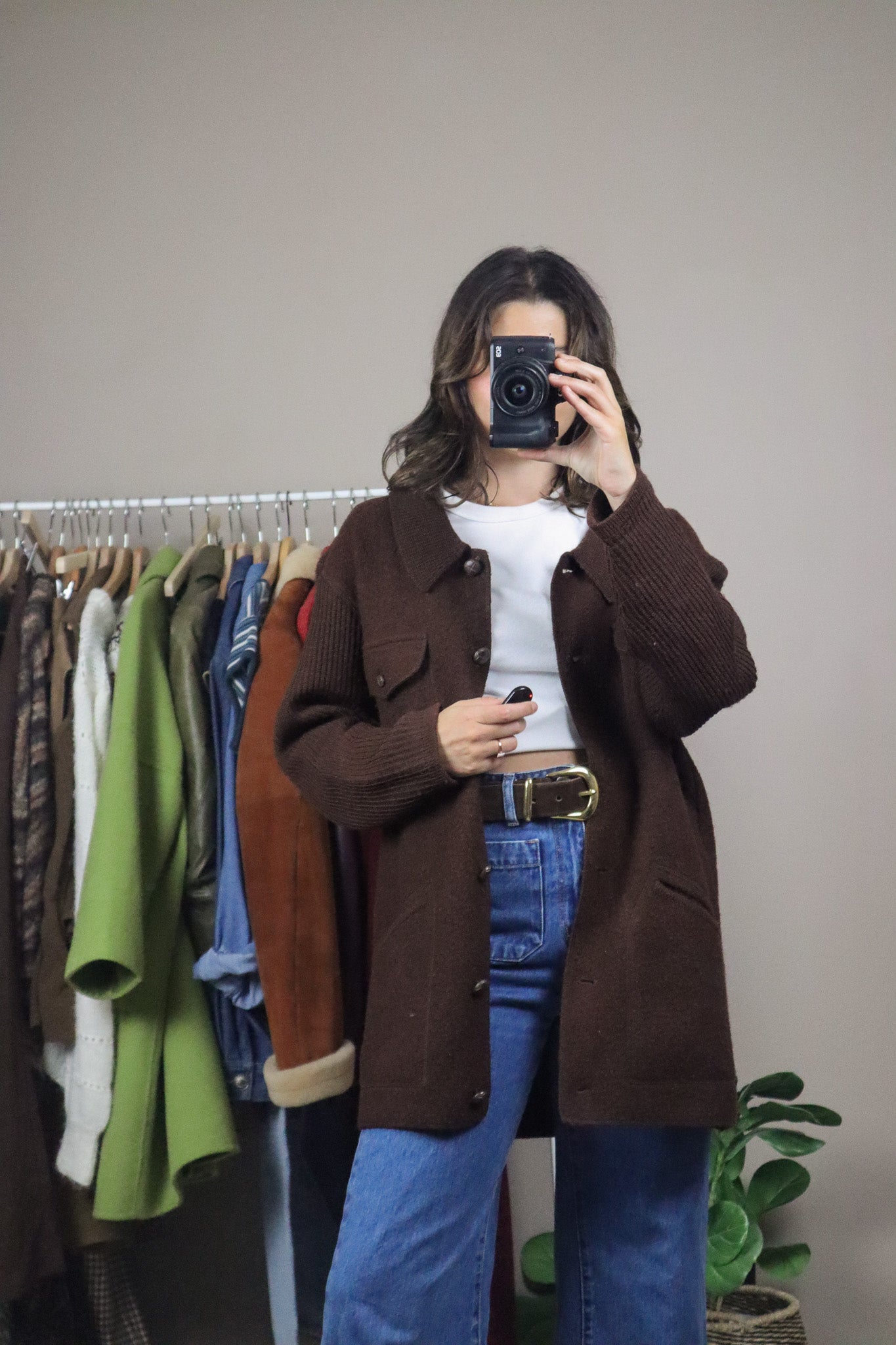 Vintage x Wool Shacket (S/M)