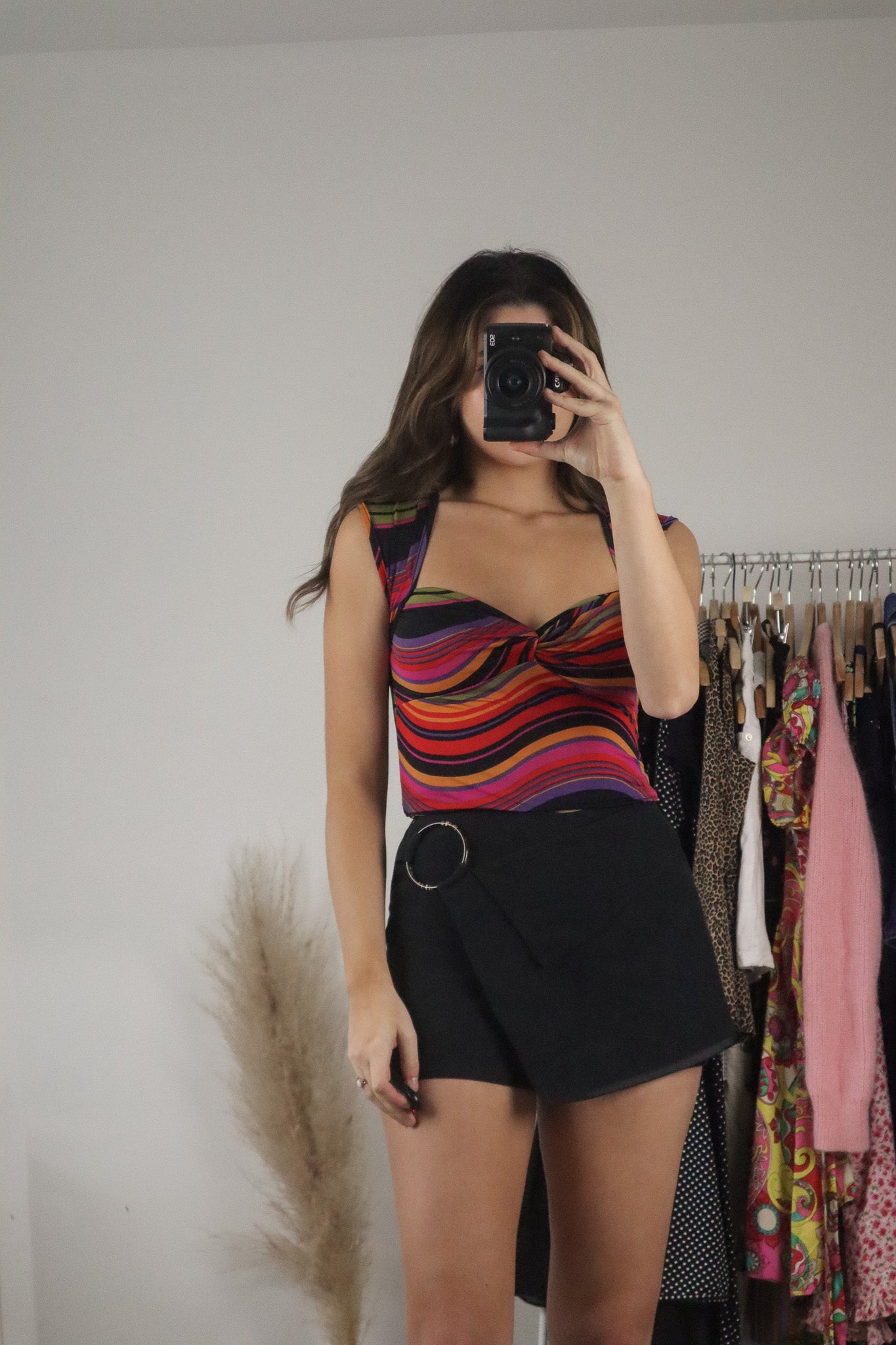 Vintage x Colourful Top (S)