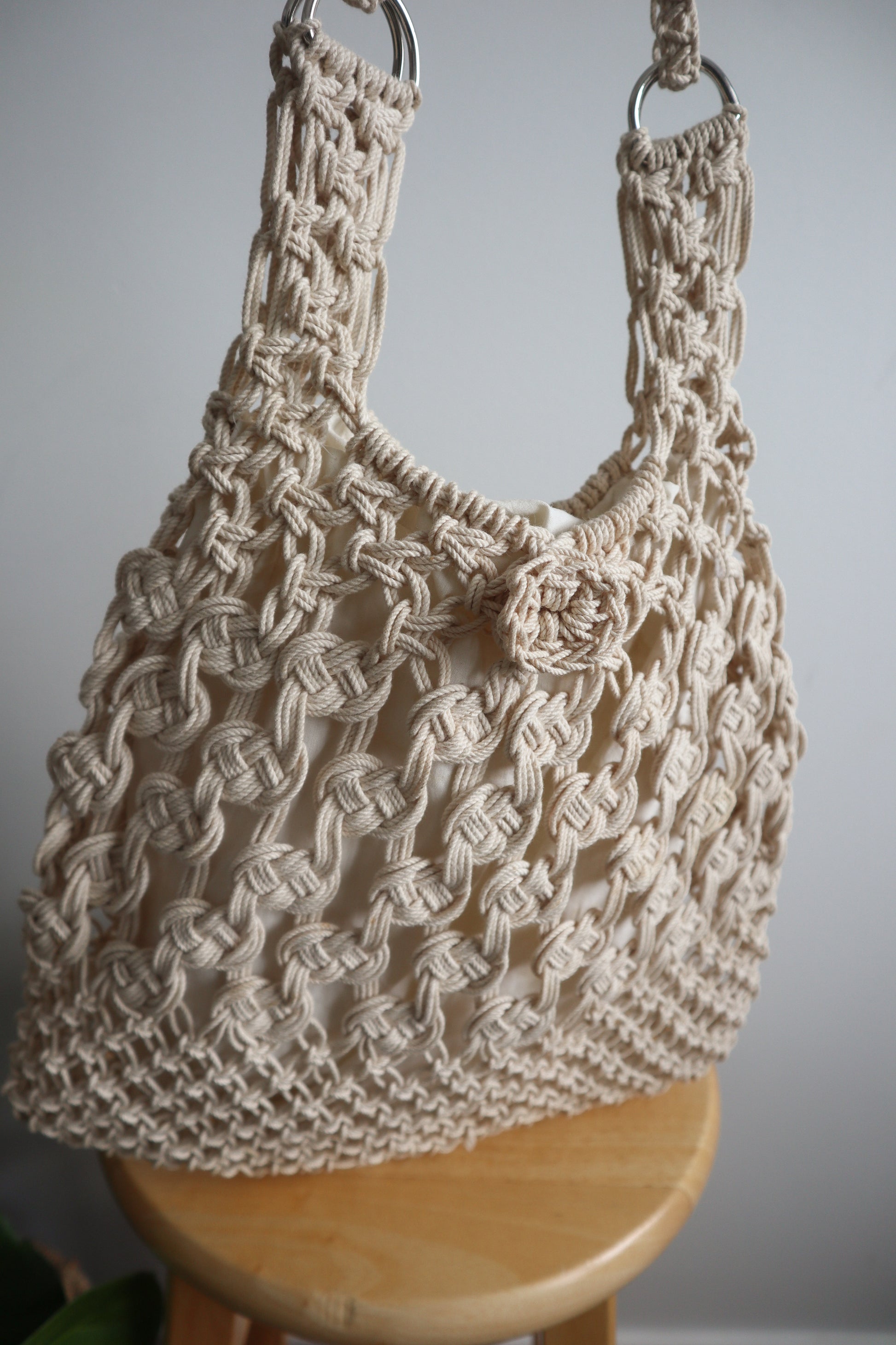 Vintage x Crochet Purse