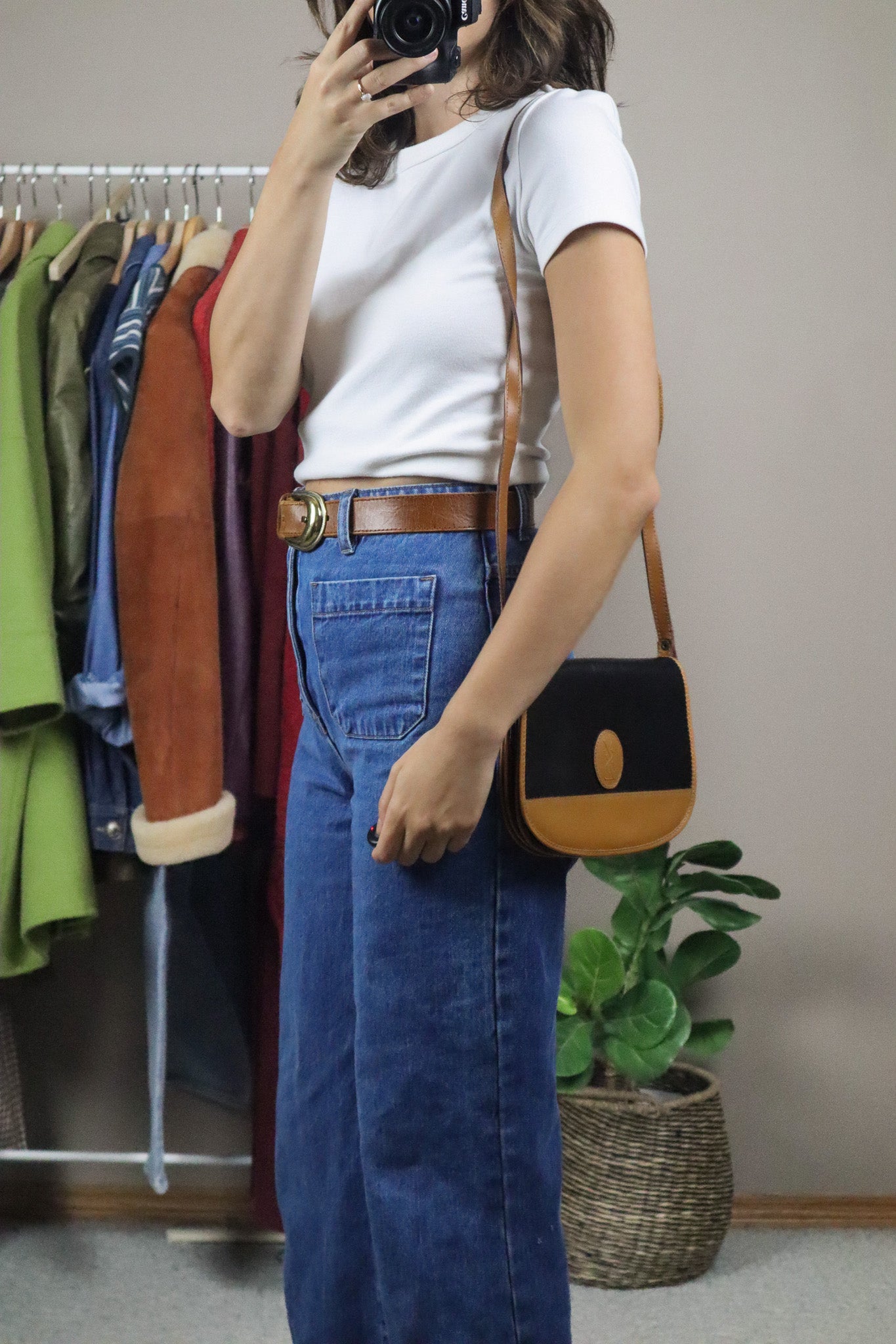 'YSL' x Crossbody Purse
