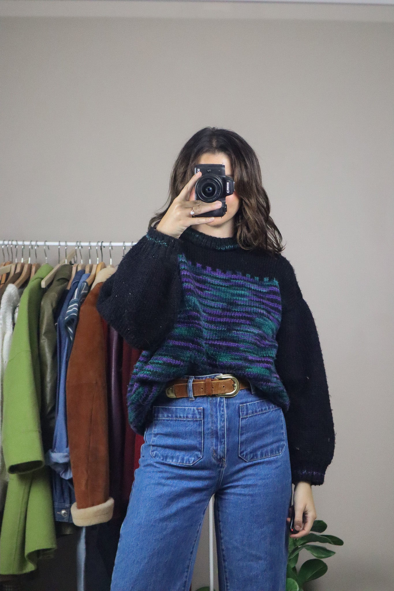 Vintage x Handmade Knit Sweater (S/M)