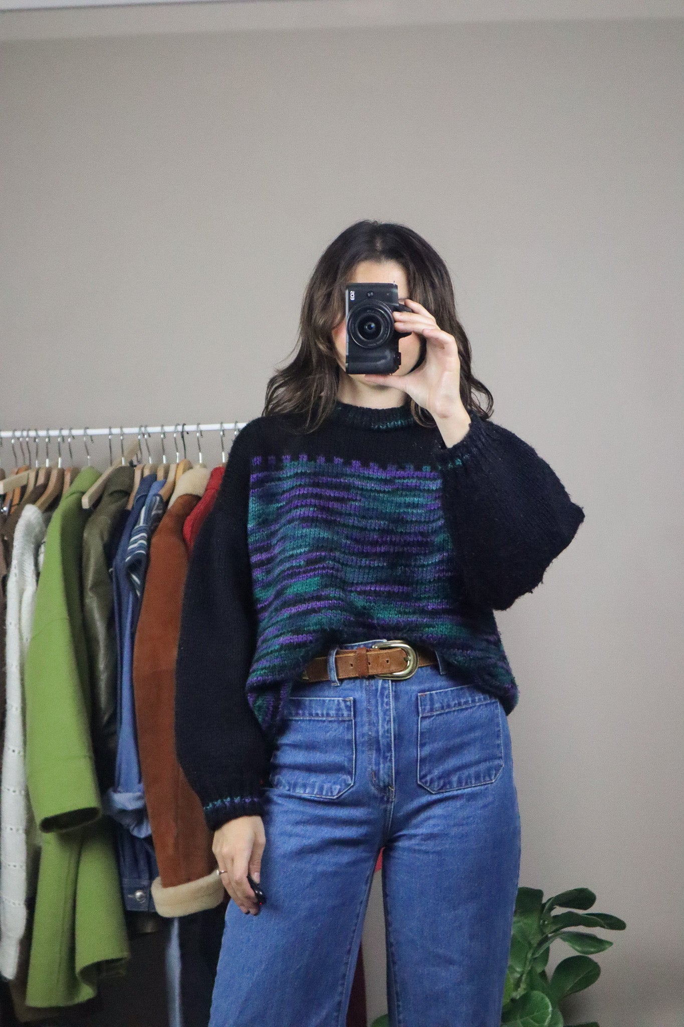 Vintage x Handmade Knit Sweater (S/M)