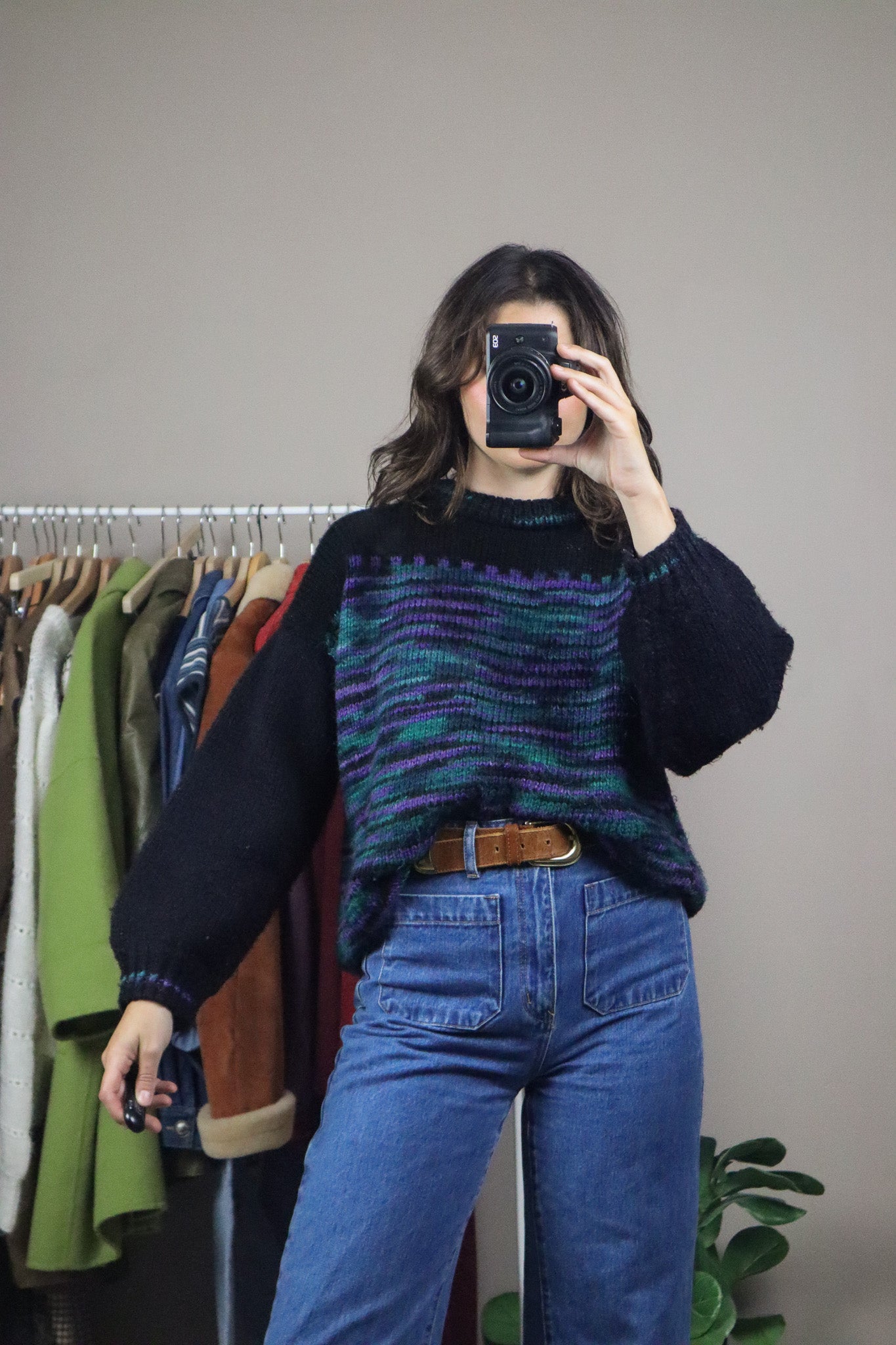 Vintage x Handmade Knit Sweater (S/M)