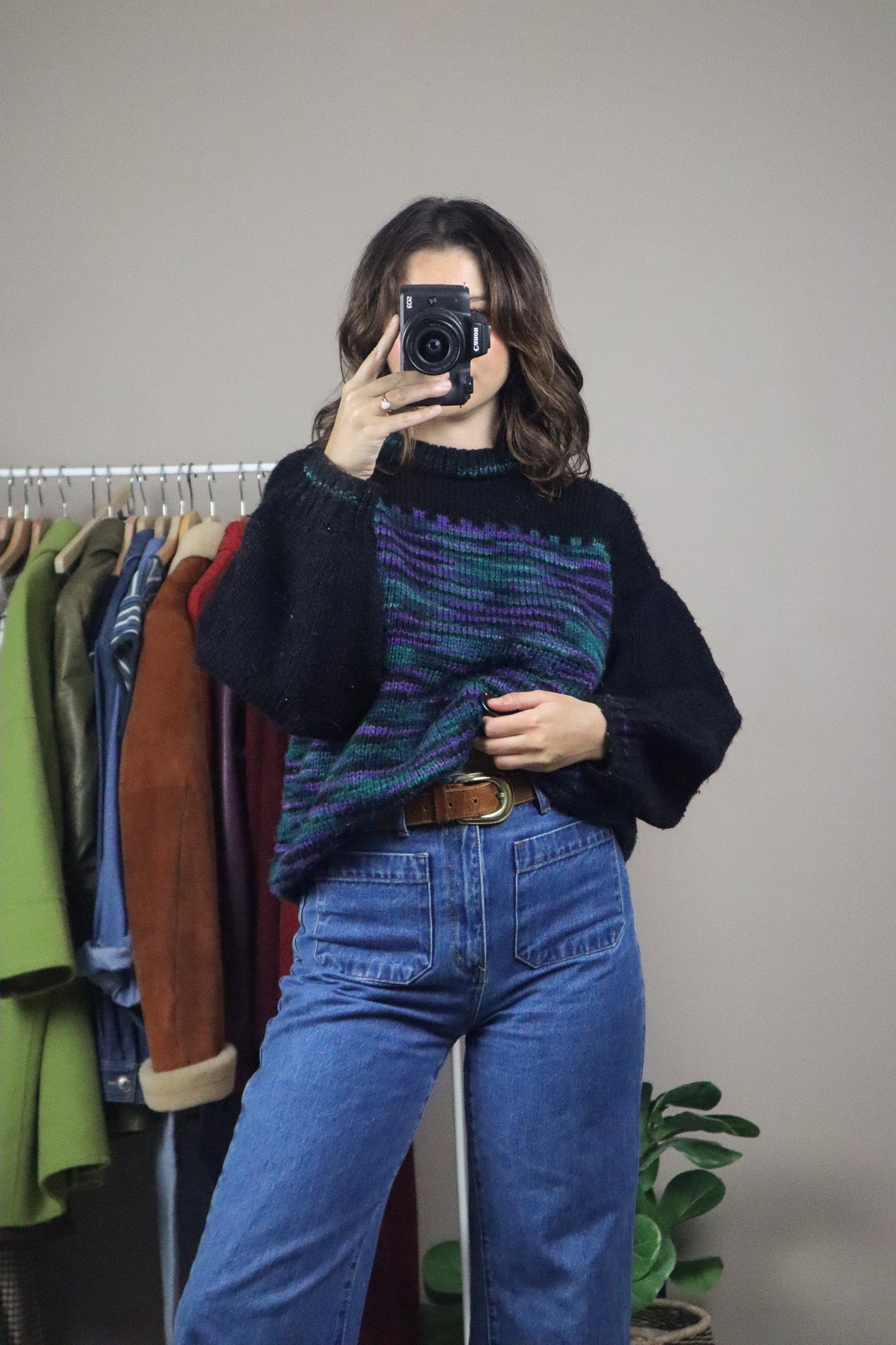 Vintage x Handmade Knit Sweater (S/M)