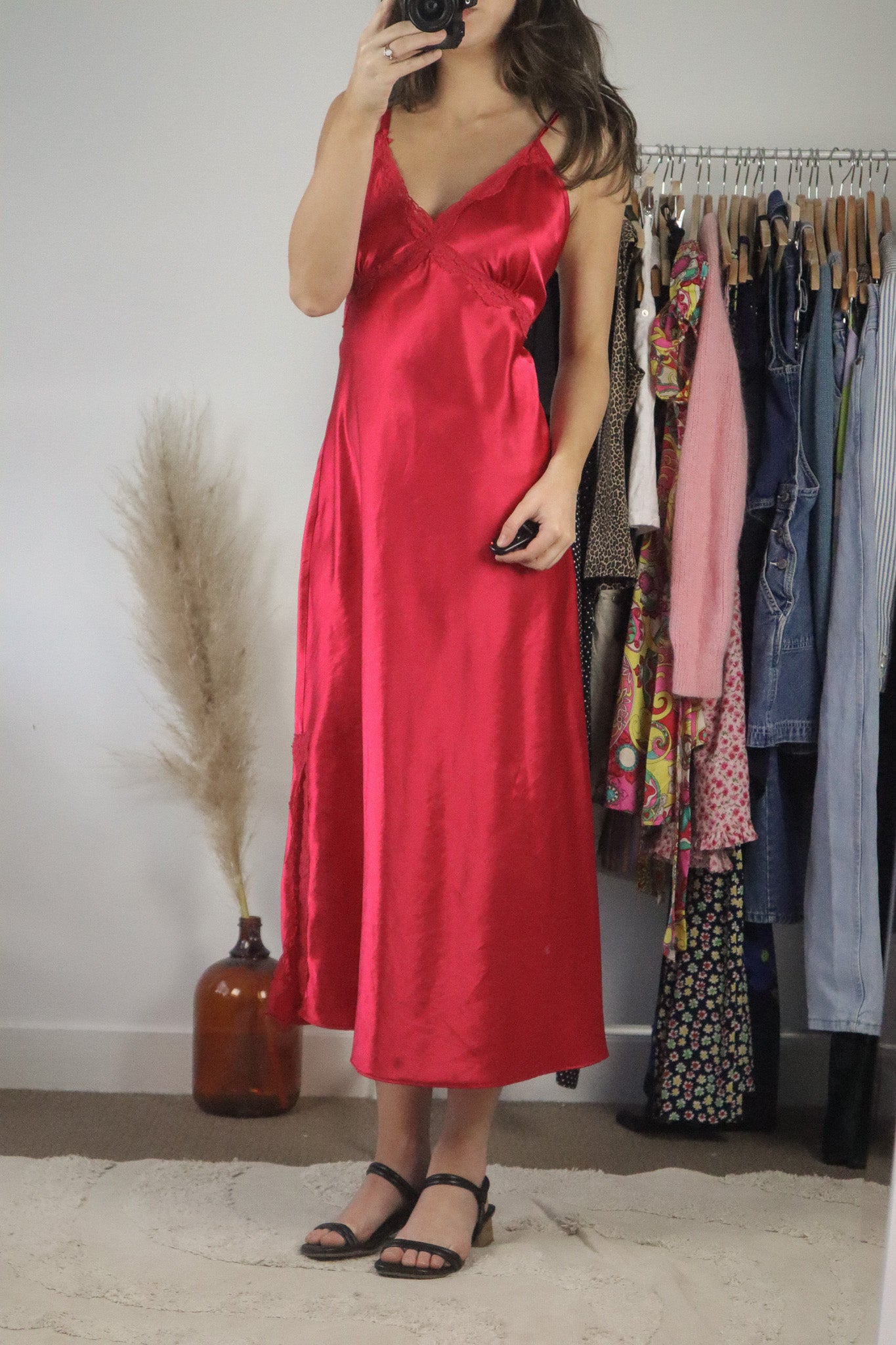 Vintage x Maxi Satin Slip Dress (10)