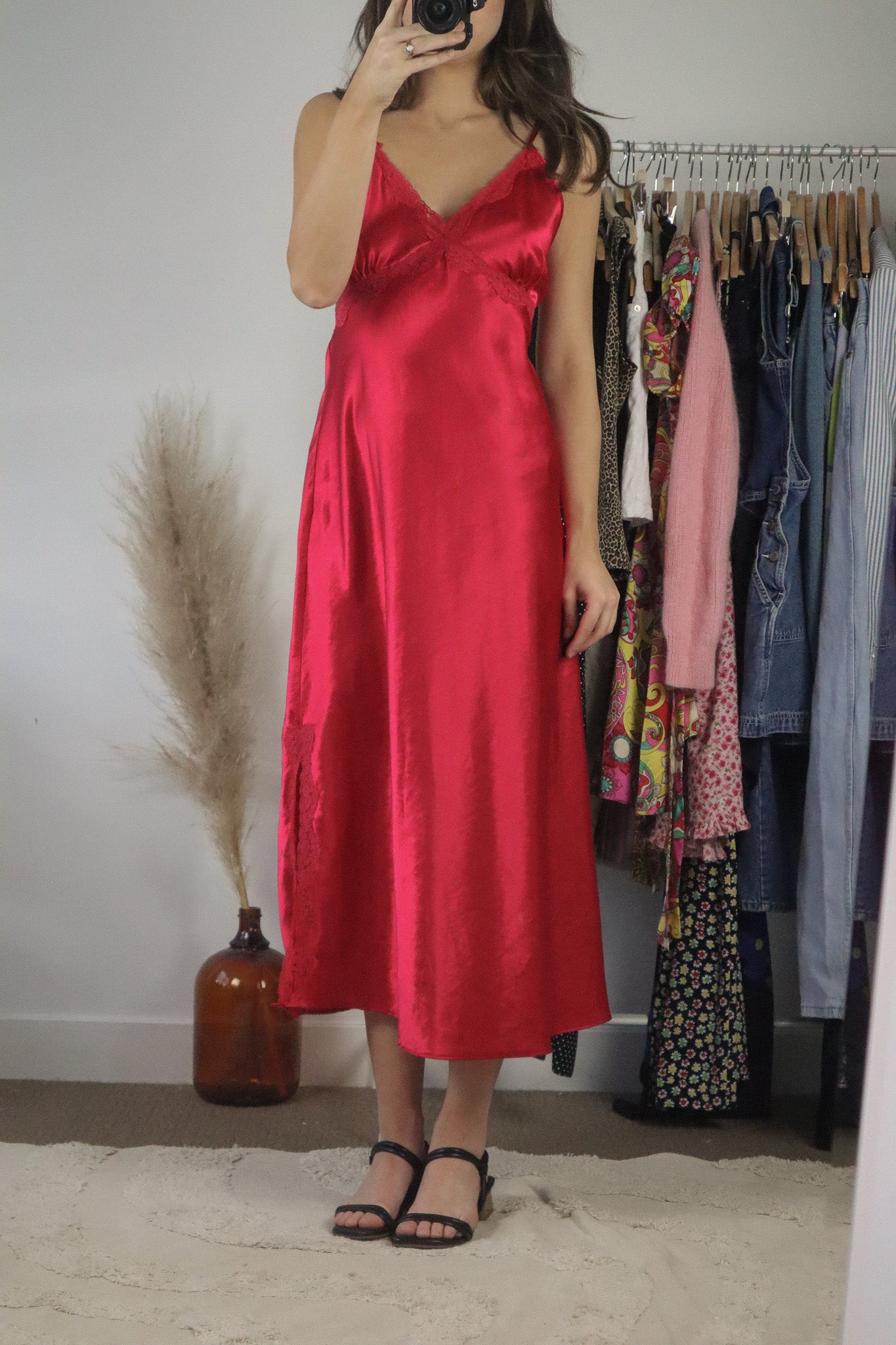 Vintage x Maxi Satin Slip Dress (10)