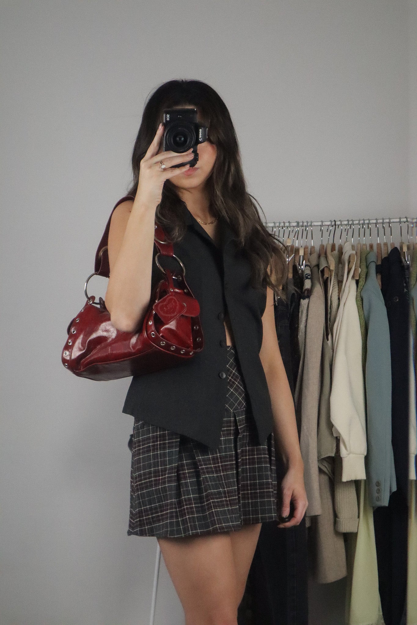 Vintage x Red Purse