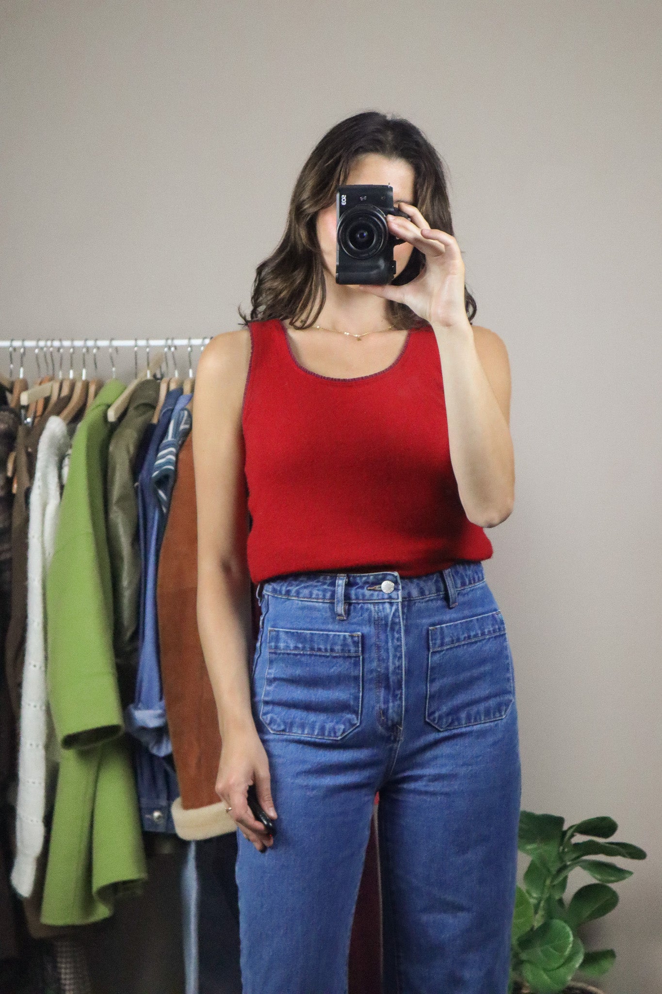 Upcycled x Cashmere Tank (S)