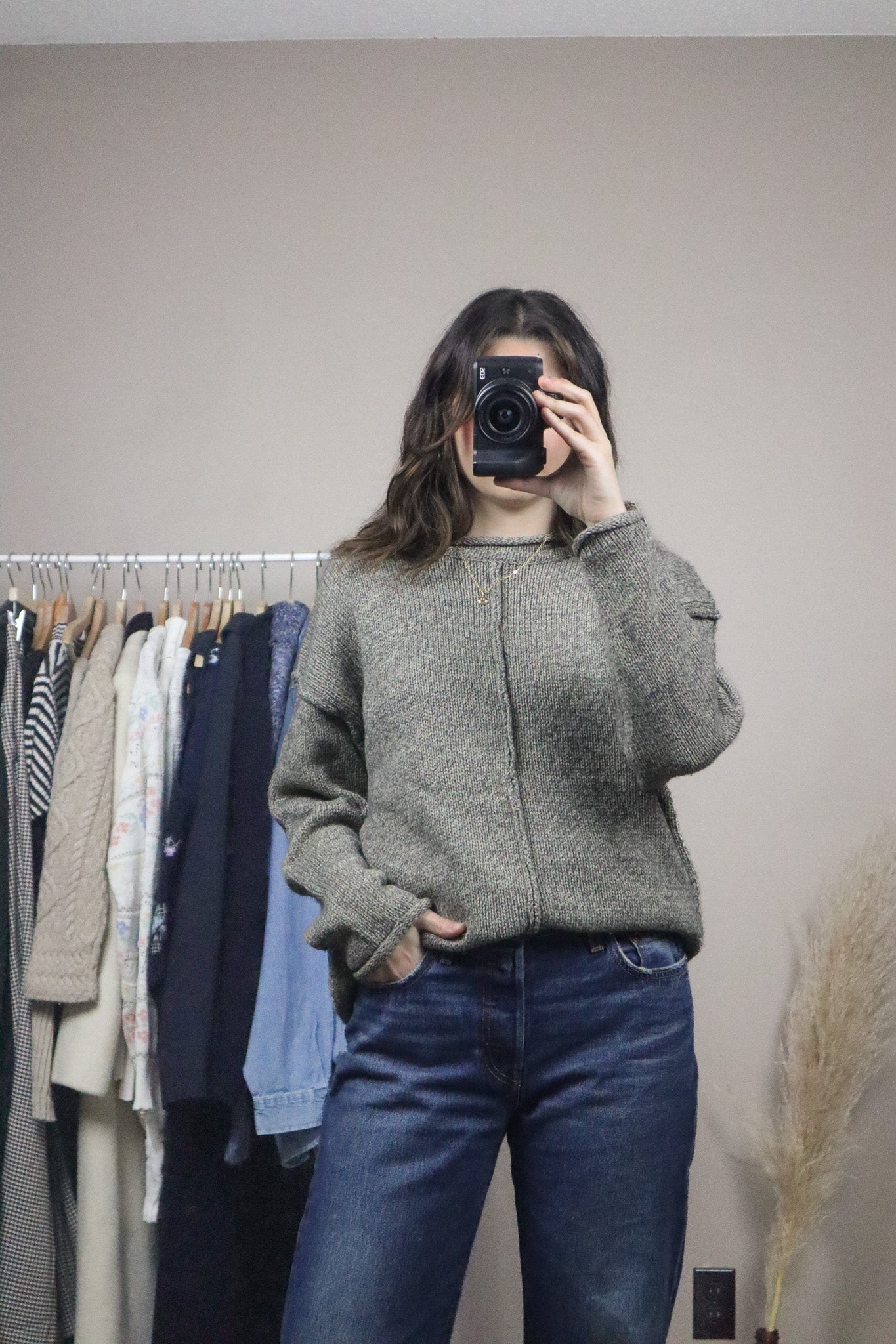 Vintage x Wool Blend Knit (M)