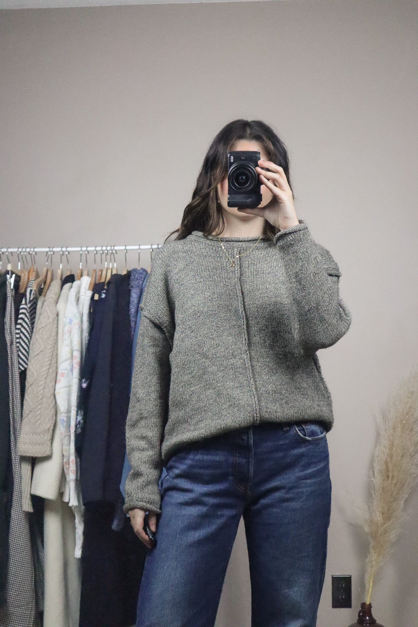Vintage x Wool Blend Knit (M)