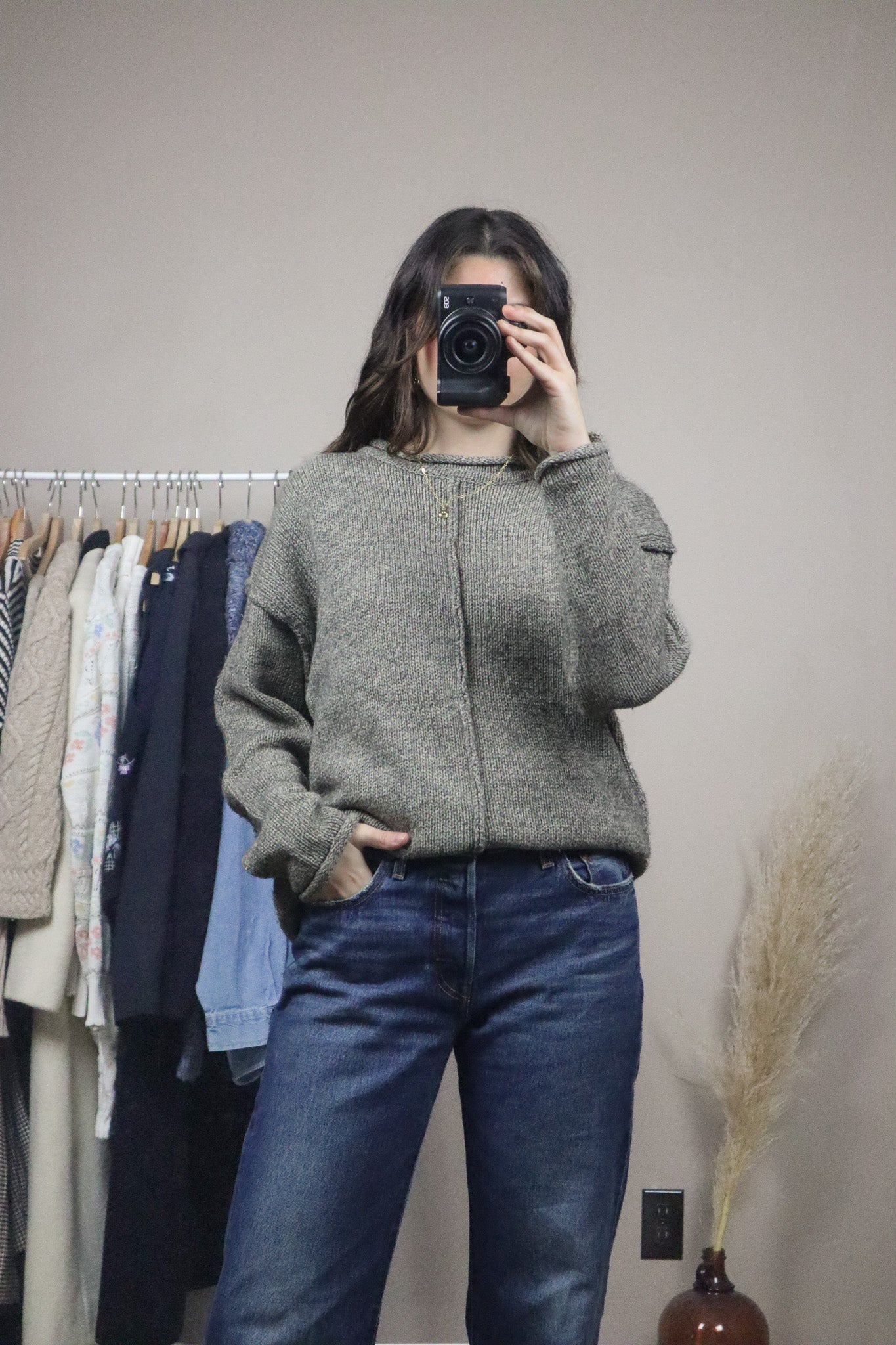 Vintage x Wool Blend Knit (M)
