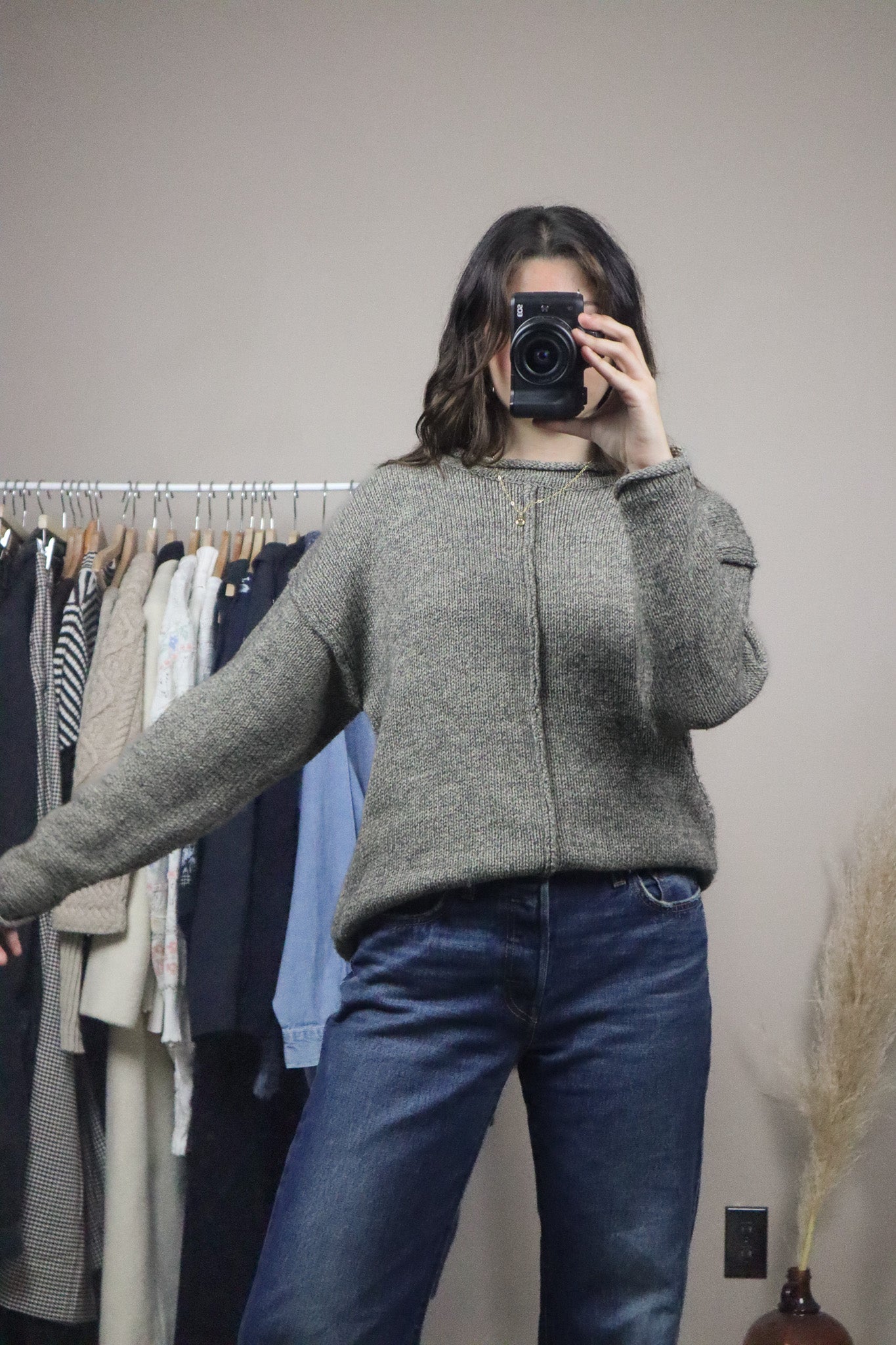 Vintage x Wool Blend Knit (M)