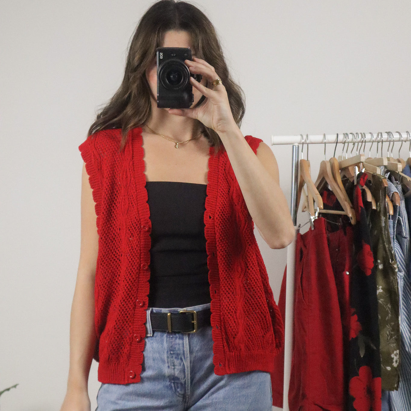 Made in Canada x Vintage x Knit Vest (M/L)