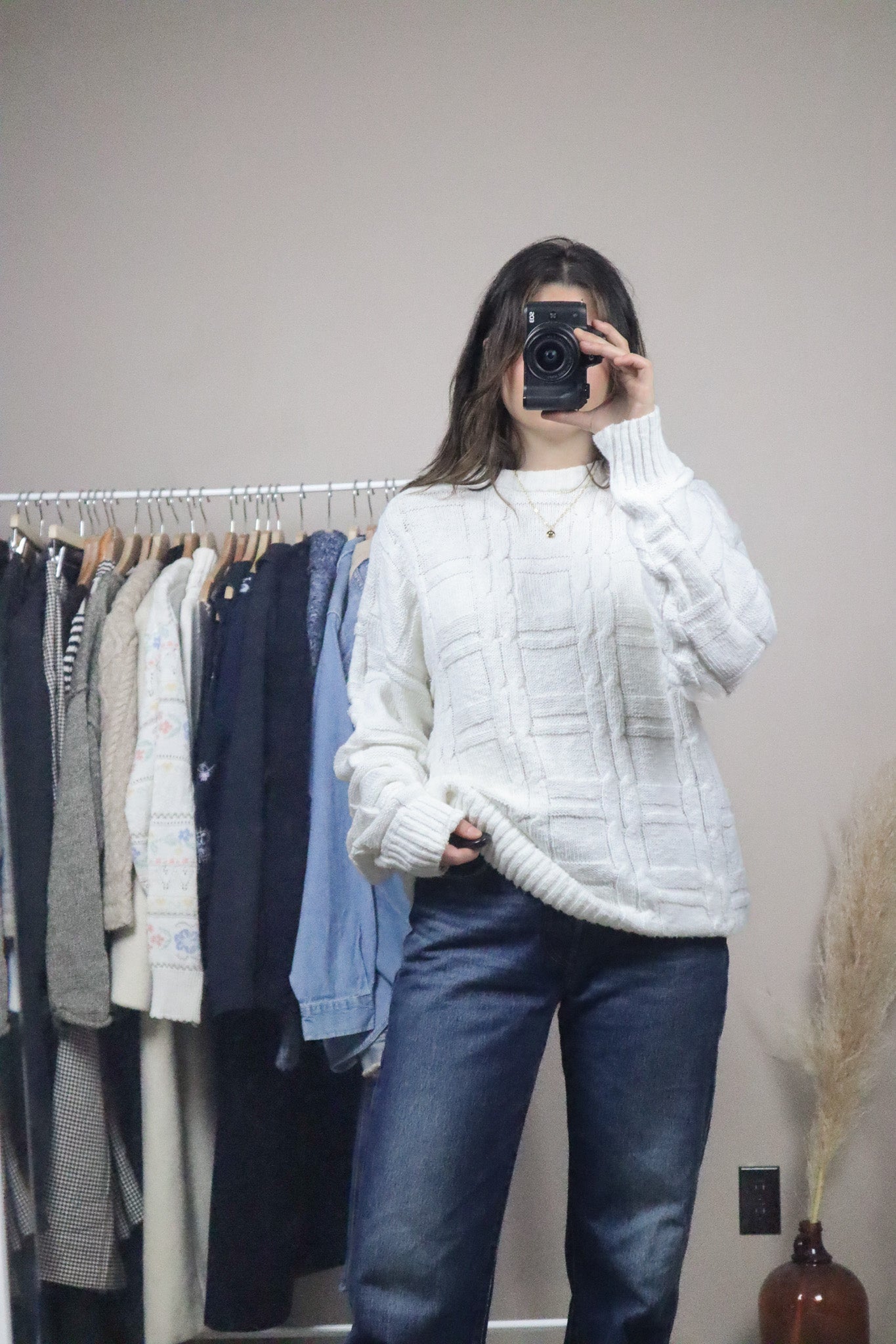Vintage x Textured Knit (L)