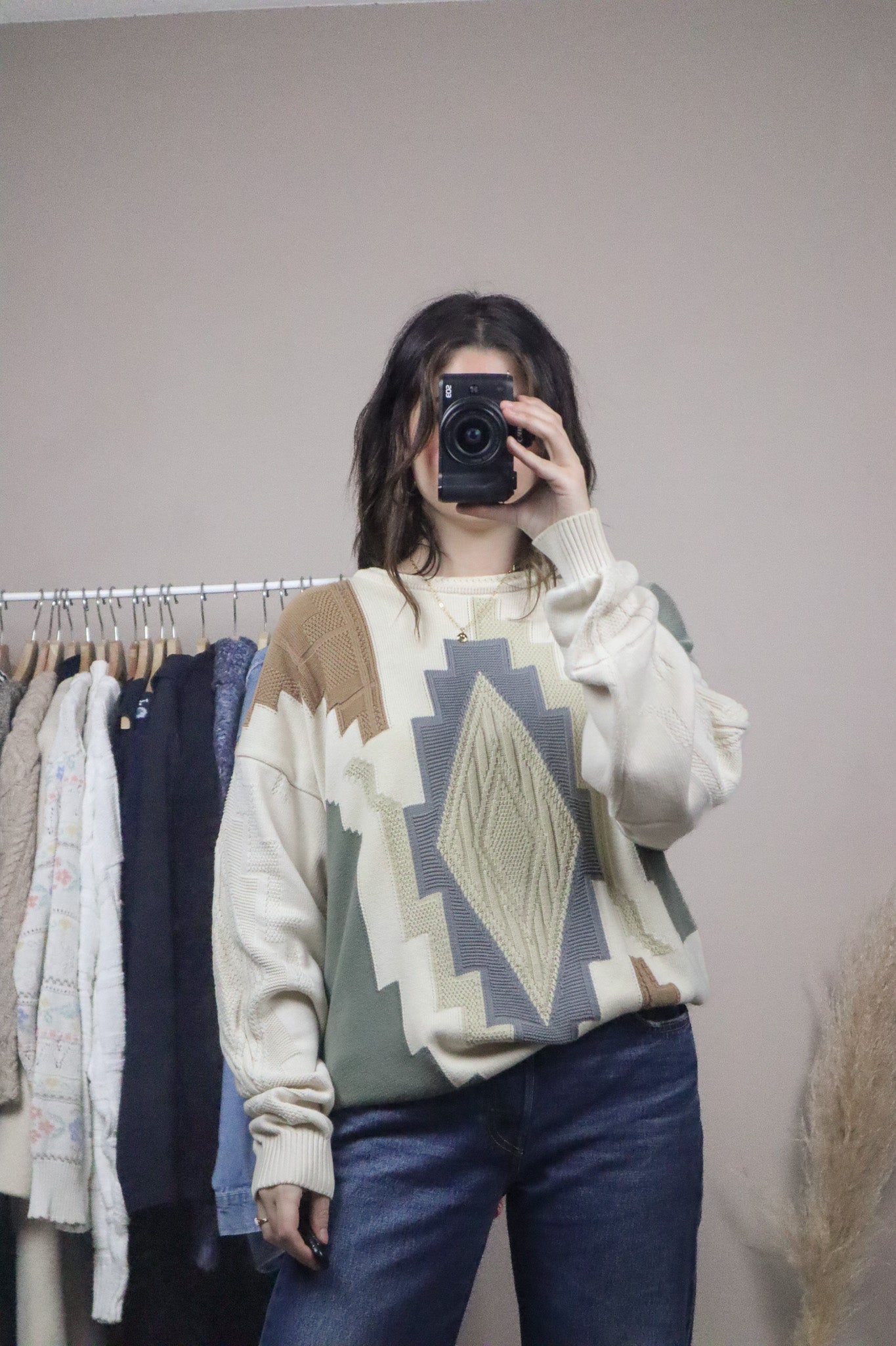 Made in Canada x Vintage x Textured Knit (M/L)