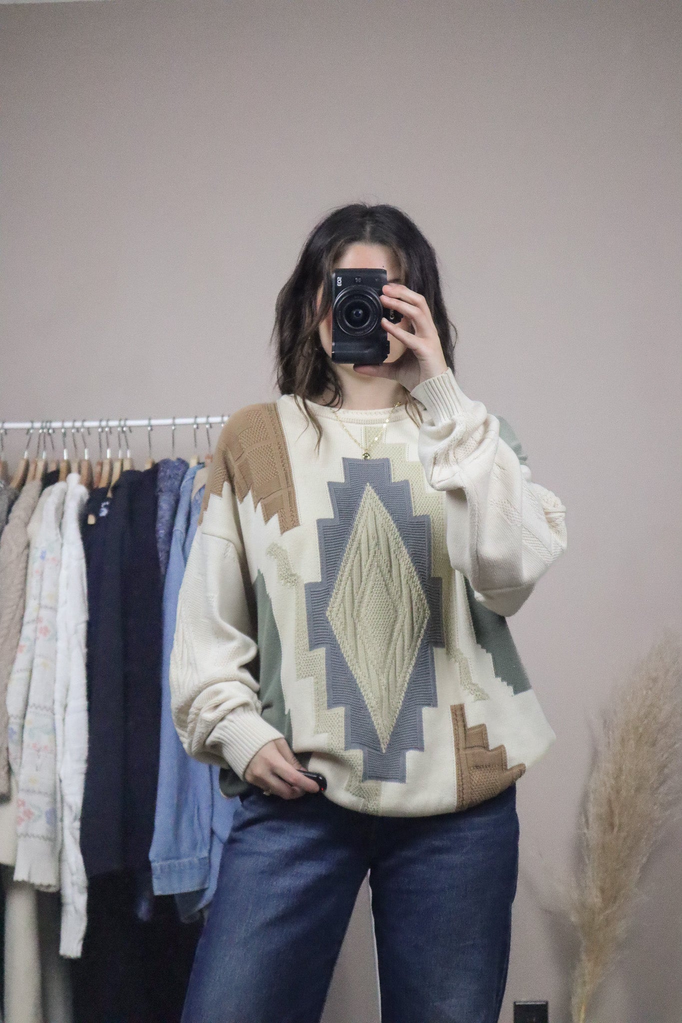 Made in Canada x Vintage x Textured Knit (M/L)