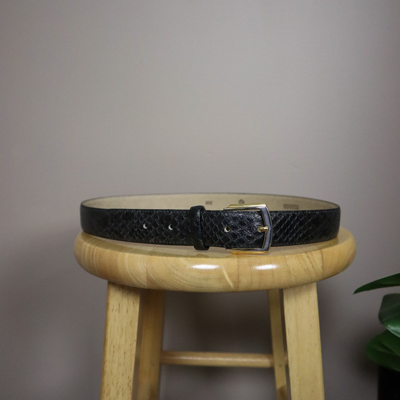 Made in Spain x Vintage x Leather Belt (L)