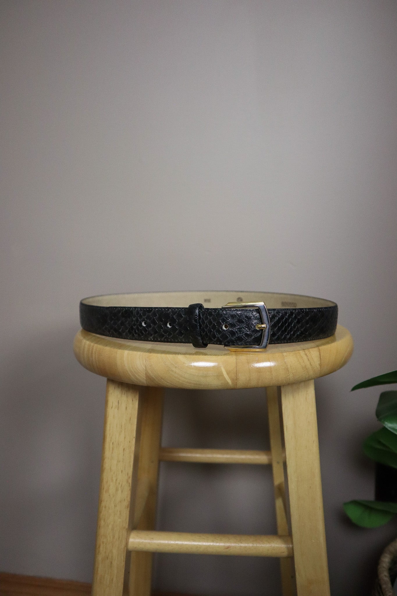 Made in Spain x Vintage x Leather Belt (L)