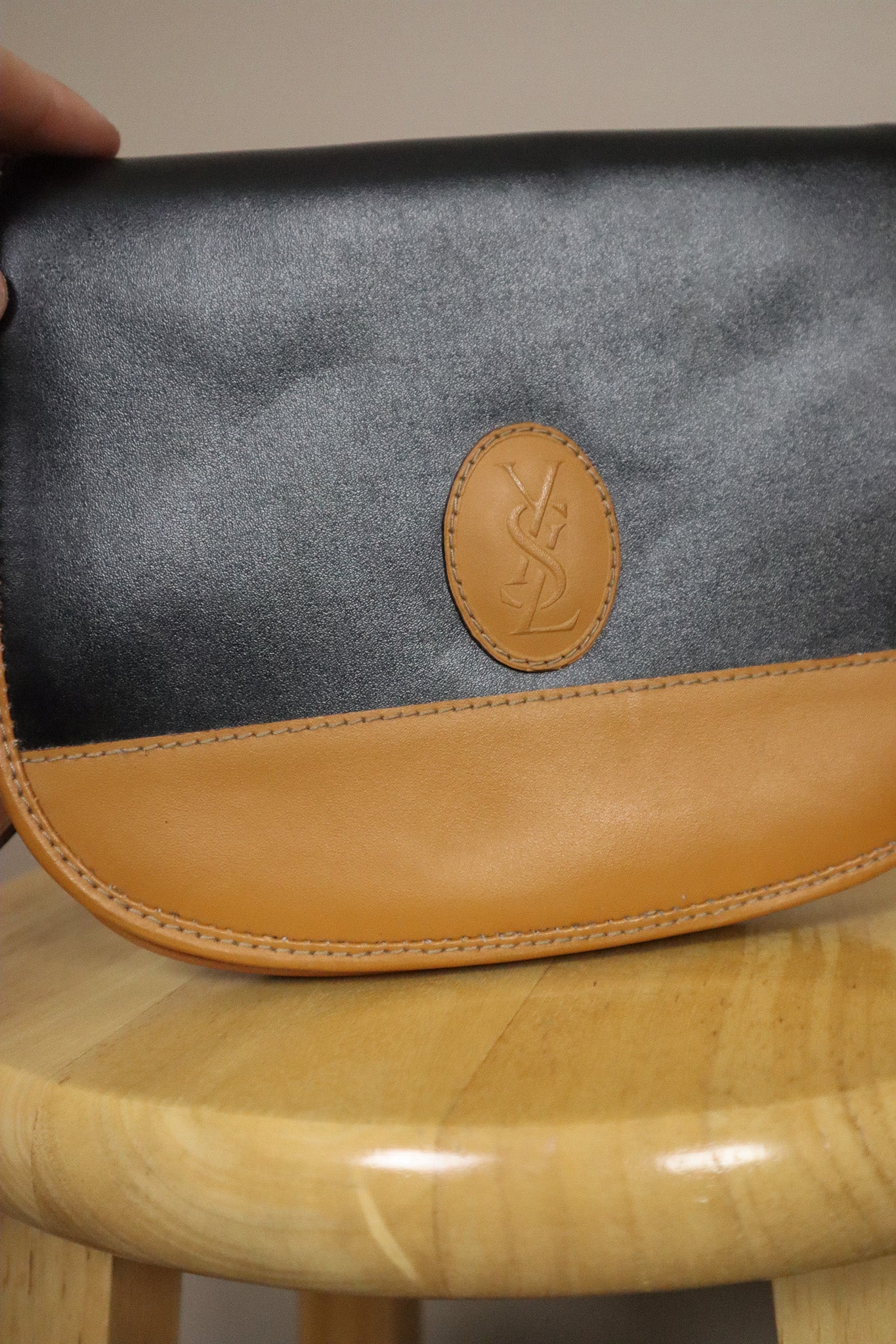 'YSL' x Crossbody Purse
