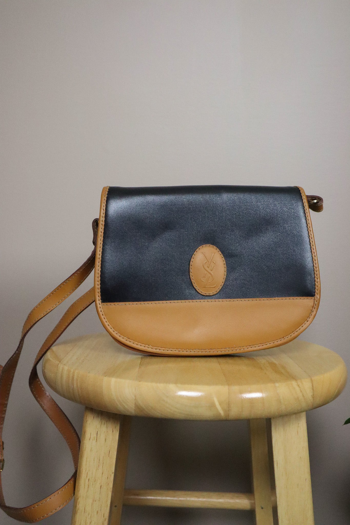 'YSL' x Crossbody Purse