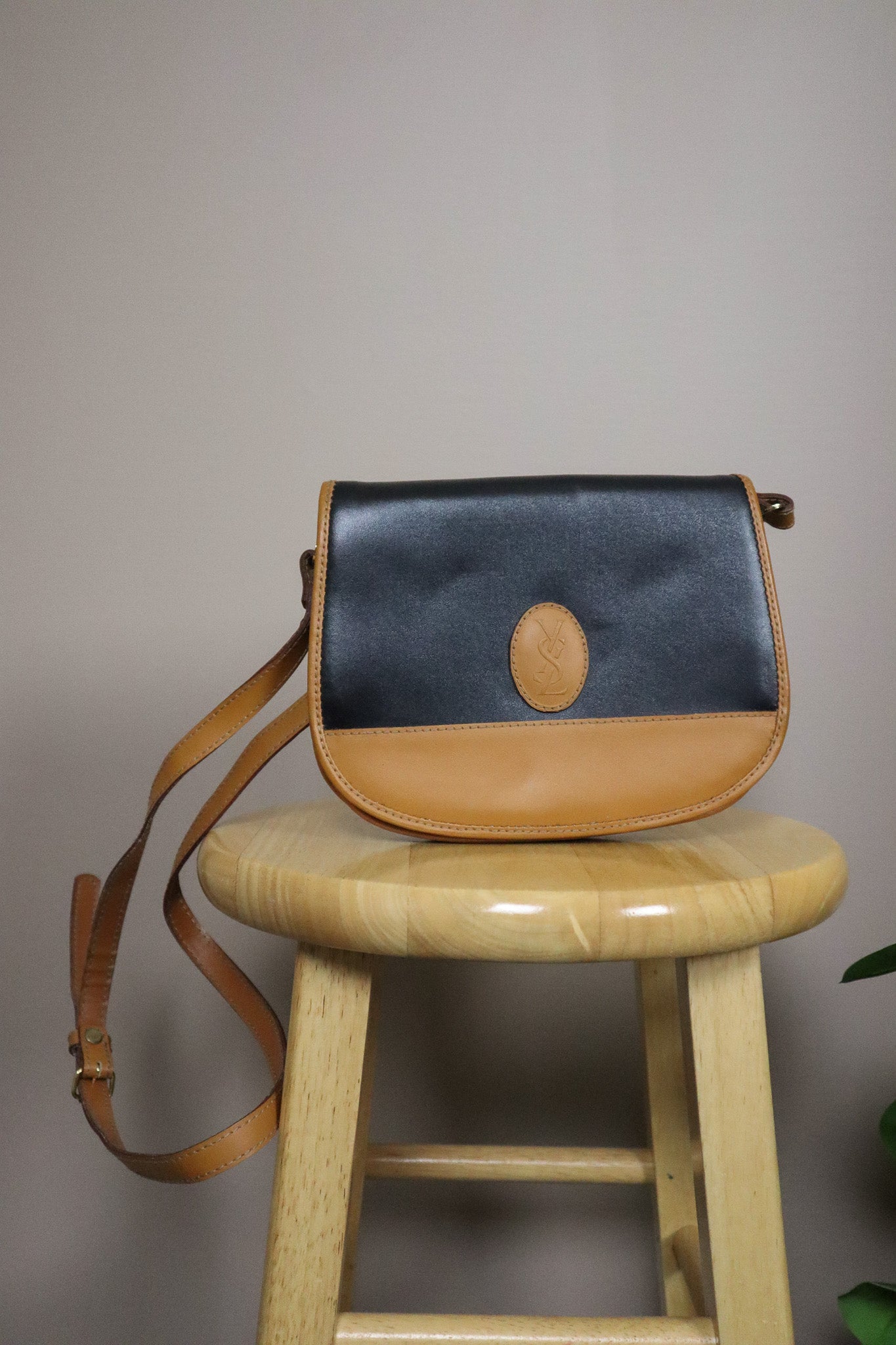 'YSL' x Crossbody Purse
