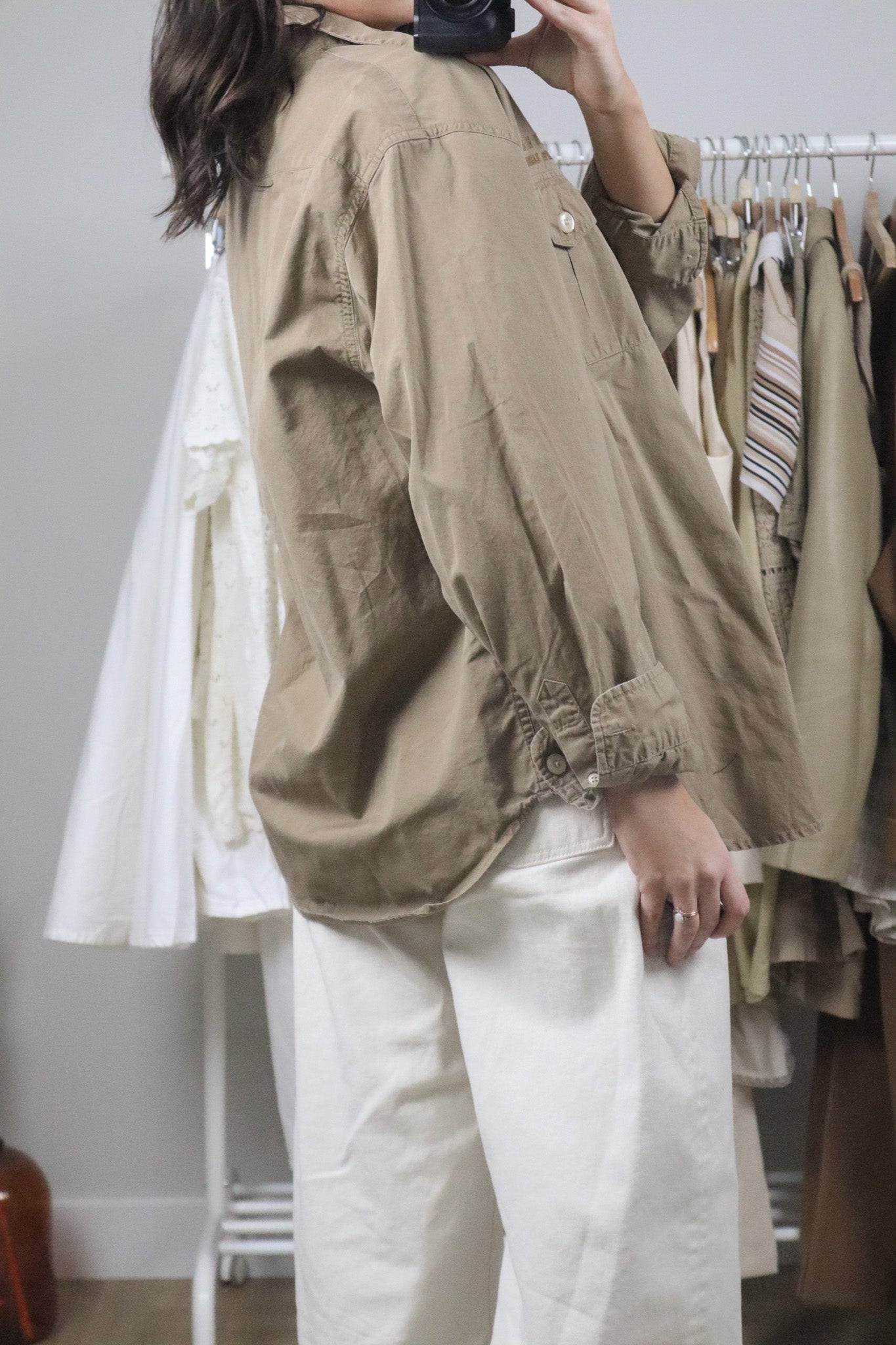 Vintage x Ralph Lauren x Cotton Button Up (L)