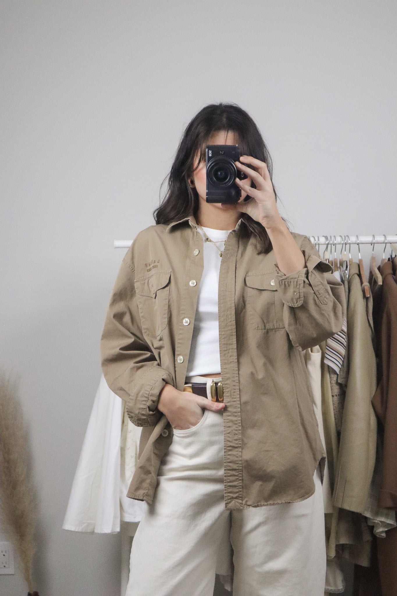 Vintage x Ralph Lauren x Cotton Button Up (L)