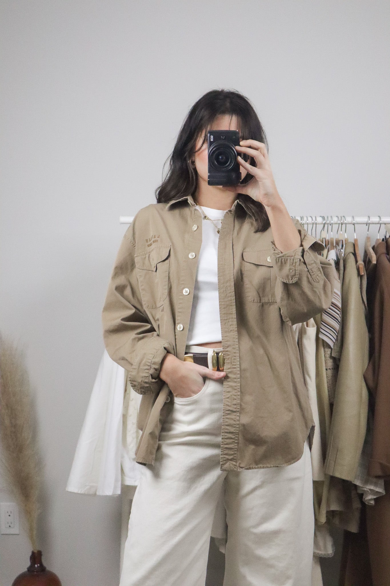 Vintage x Ralph Lauren x Cotton Button Up (L)