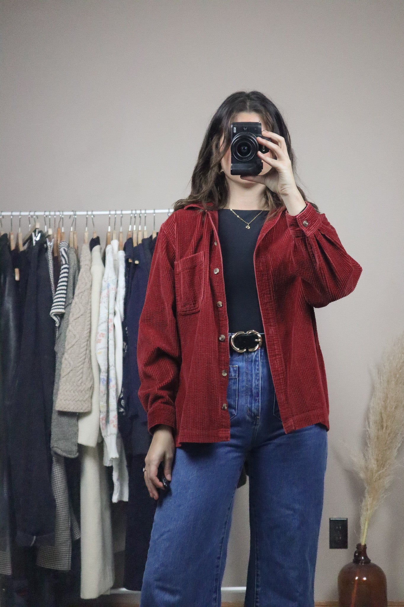 L.L. Bean x Vintage x Corduroy Button Up (M)