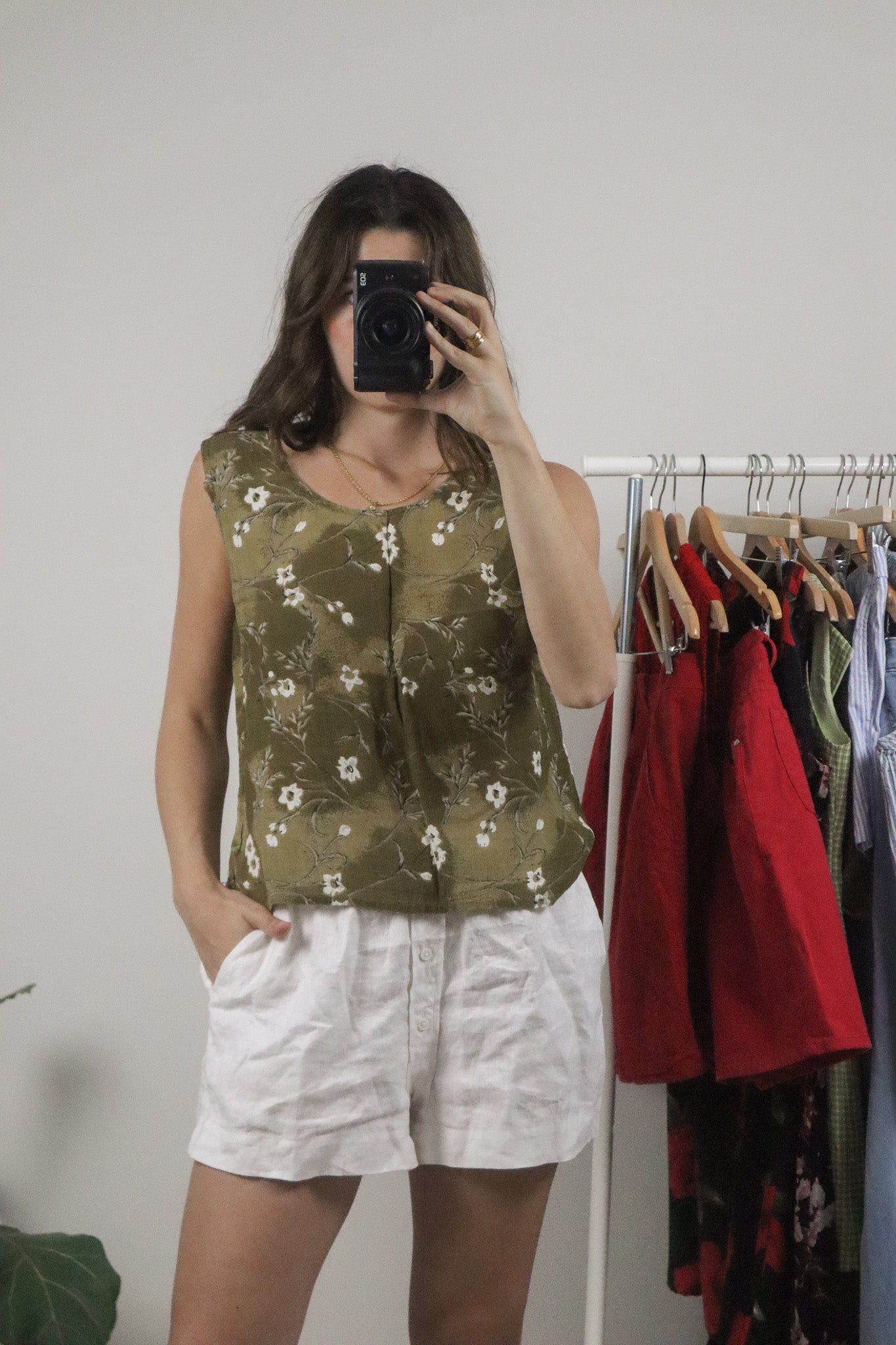 Vintage x Patterned Tank (L)