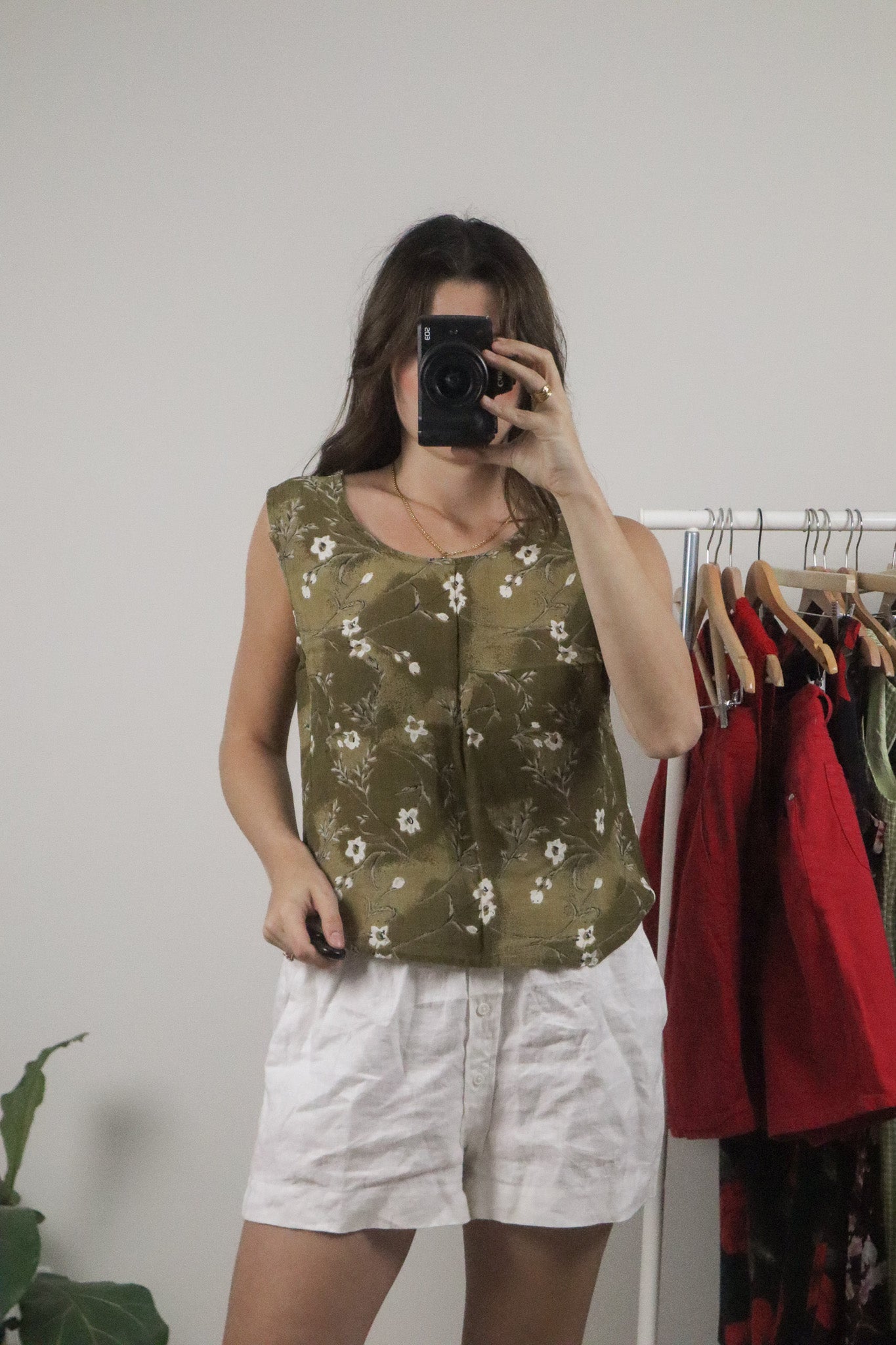Vintage x Patterned Tank (L)