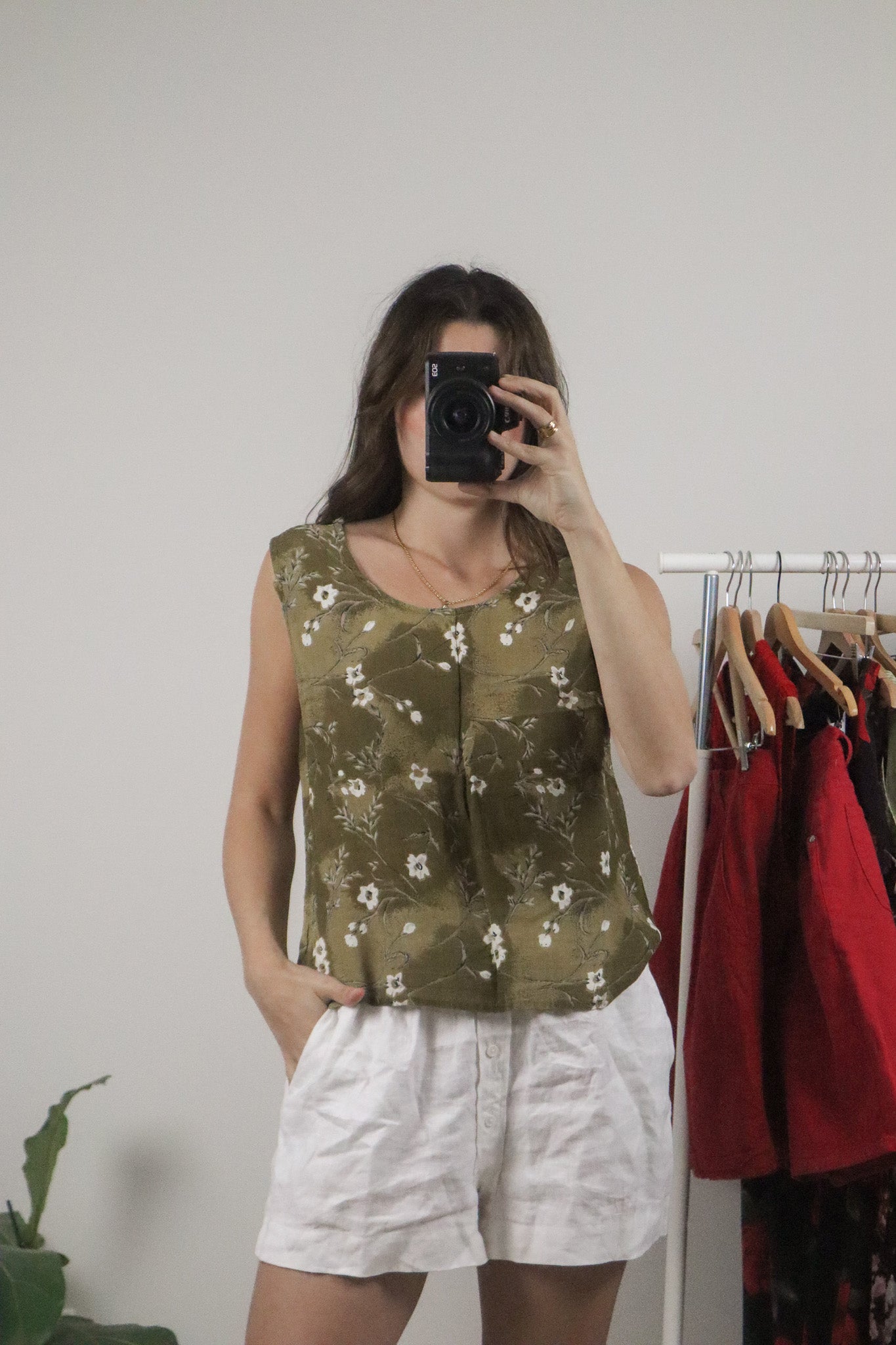 Vintage x Patterned Tank (L)