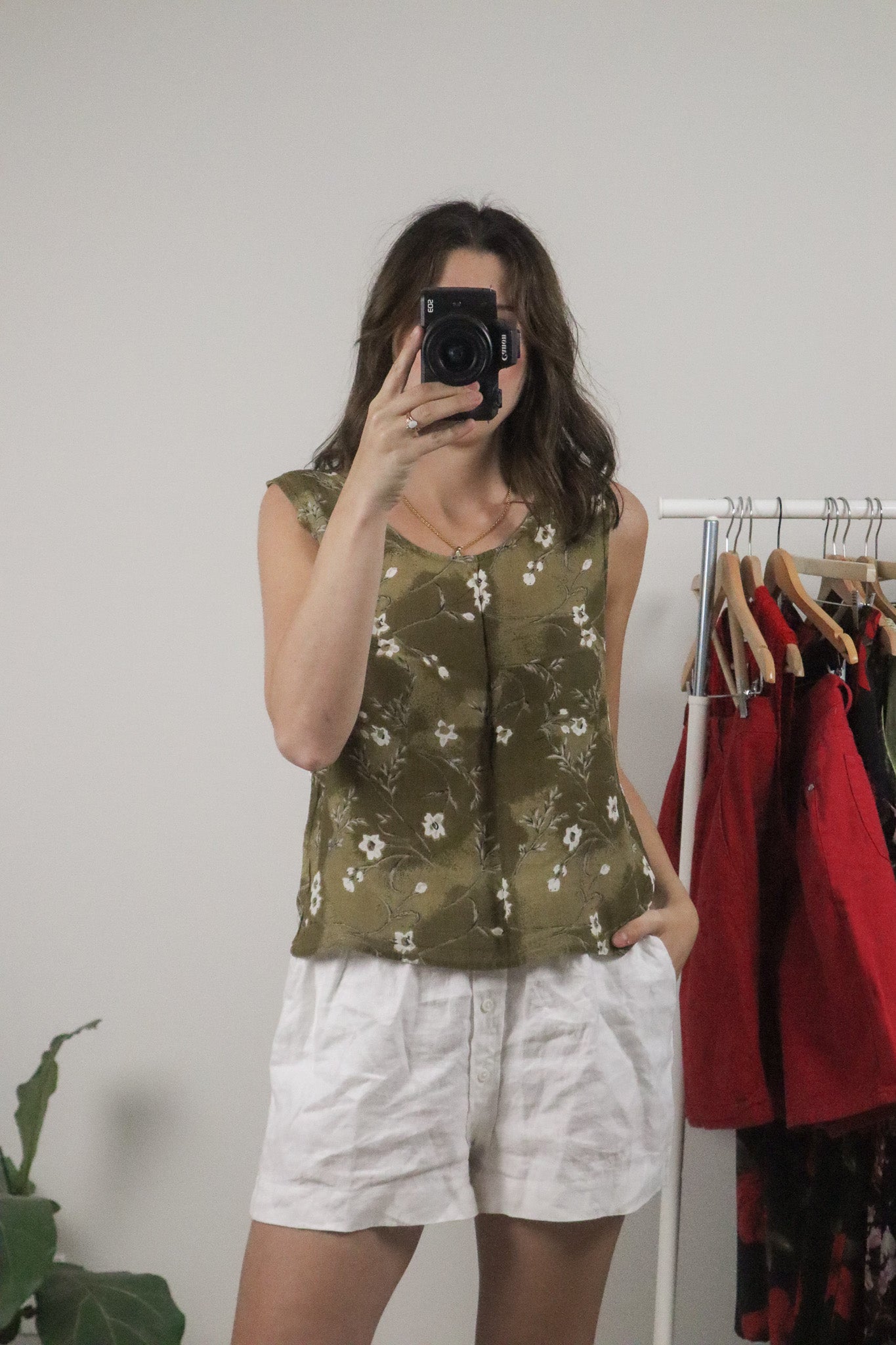 Vintage x Patterned Tank (L)