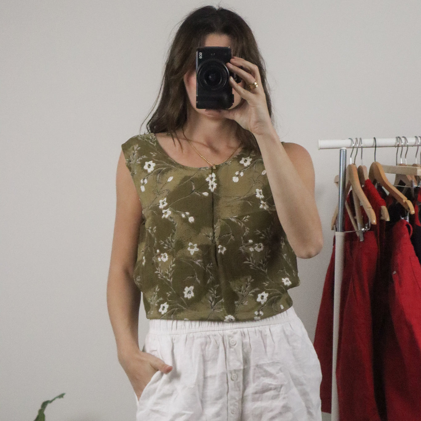 Vintage x Patterned Tank (L)