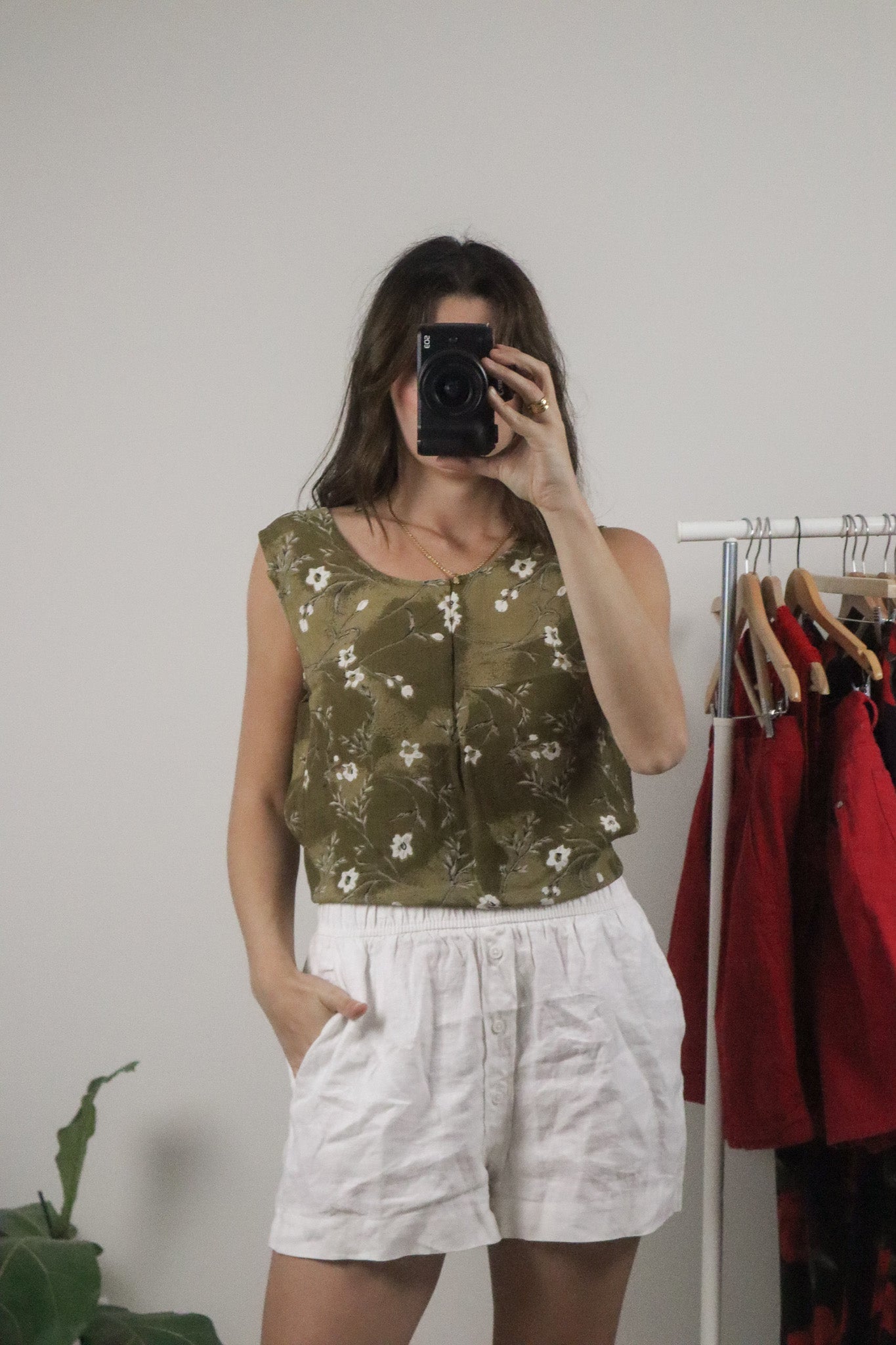 Vintage x Patterned Tank (L)
