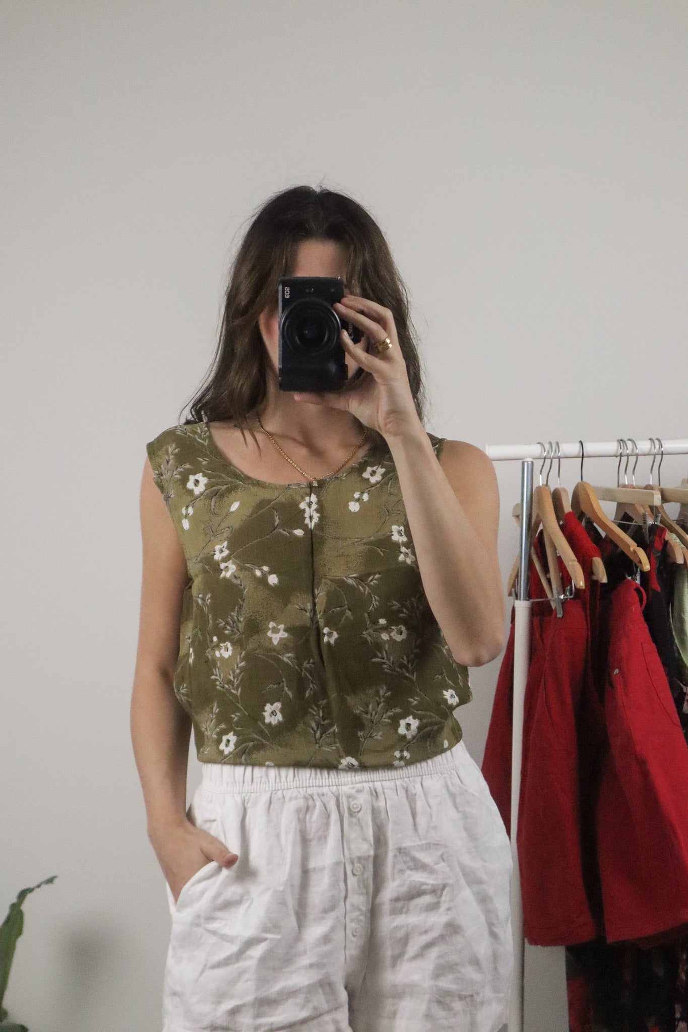 Vintage x Patterned Tank (L)