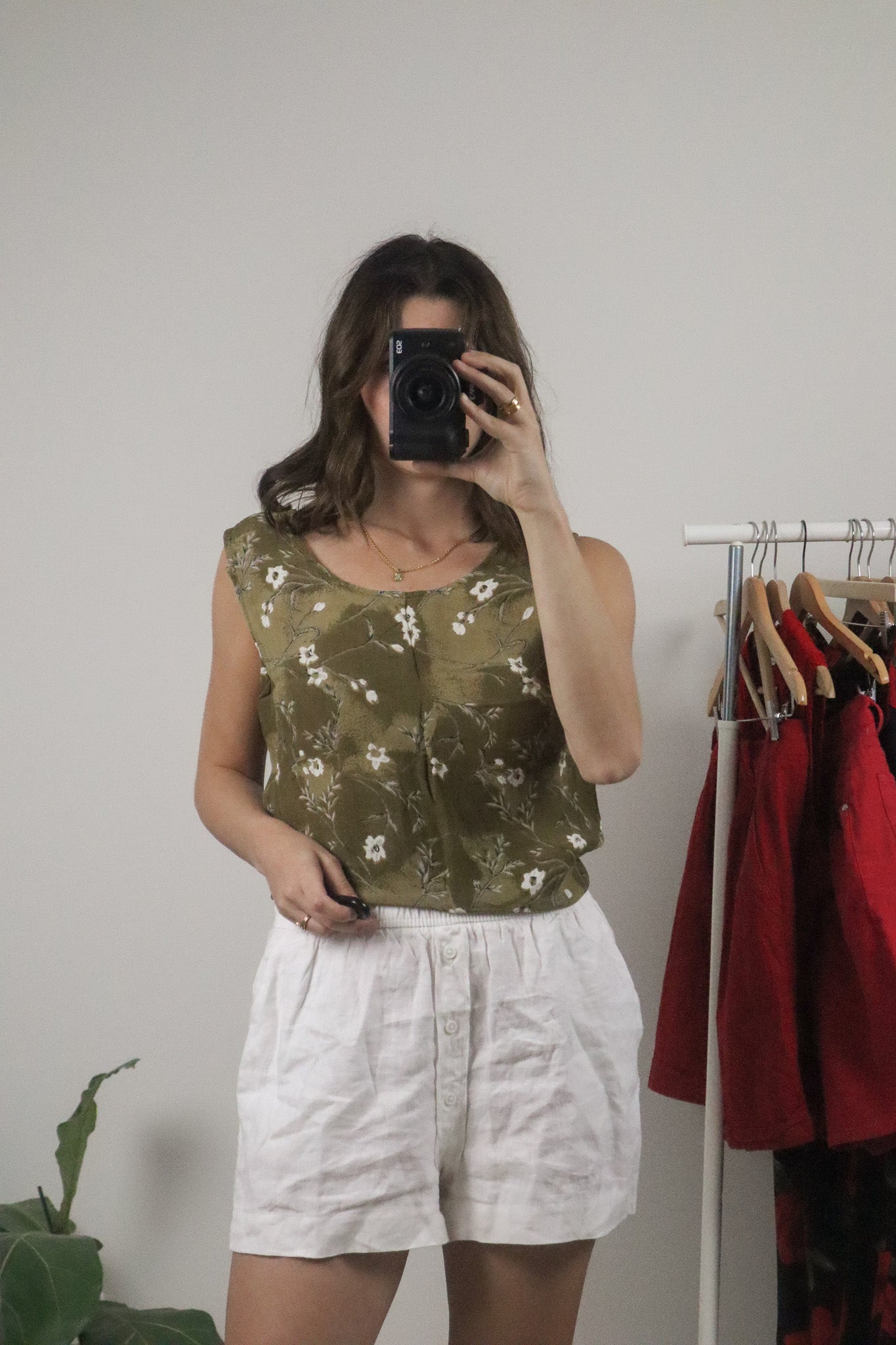 Vintage x Patterned Tank (L)