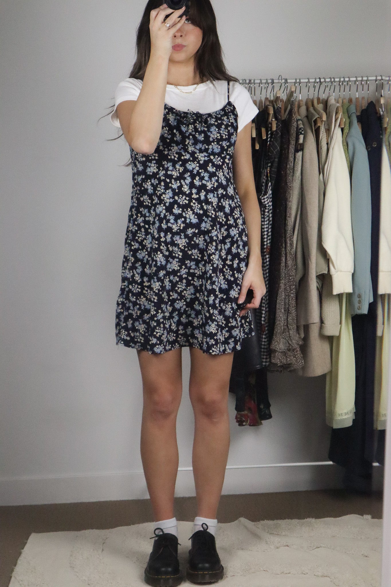 Made in Canada x Vintage x Floral Mini Dress (4/6)