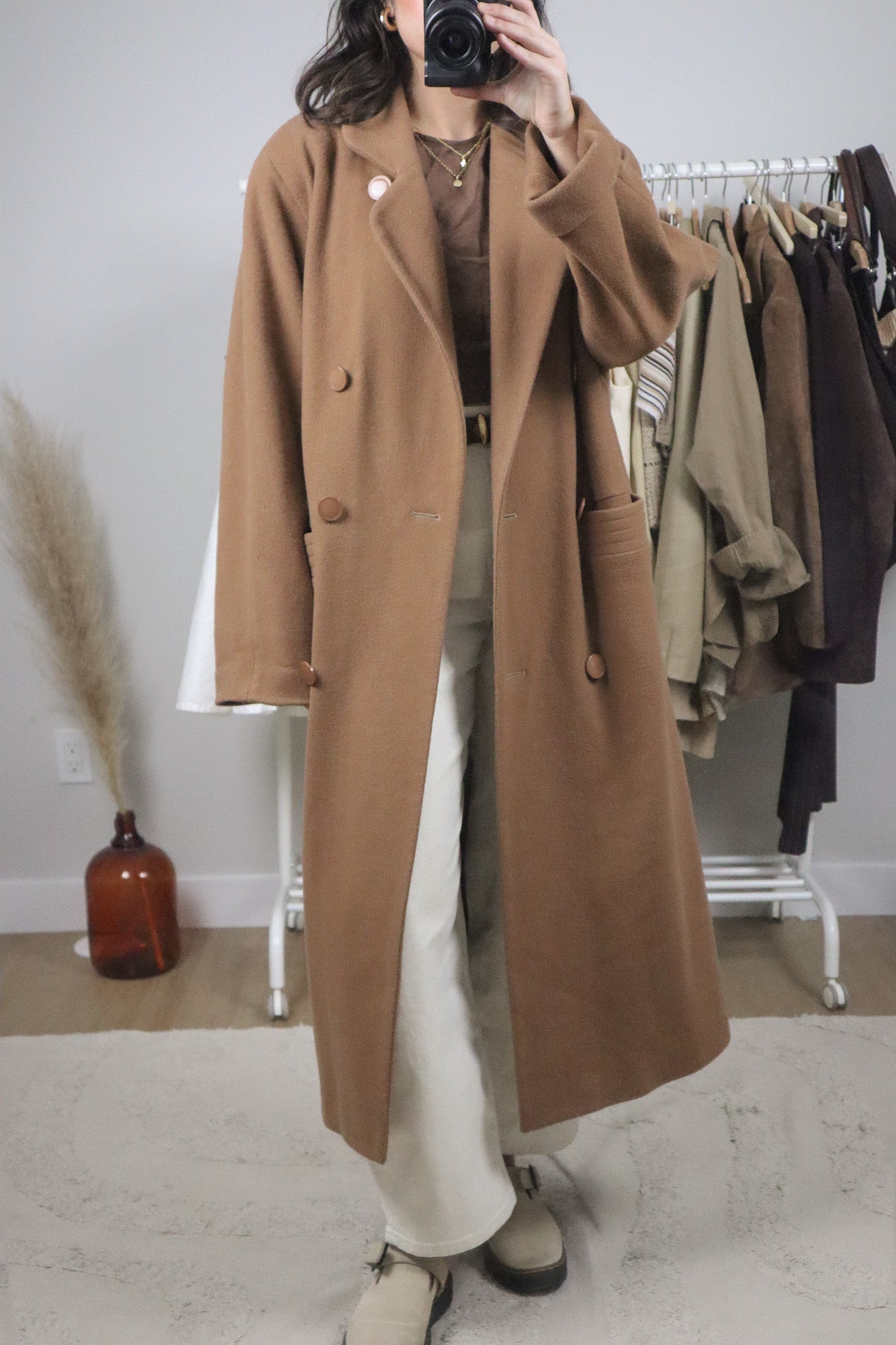 Vintage x London Fog Wool Coat (M)