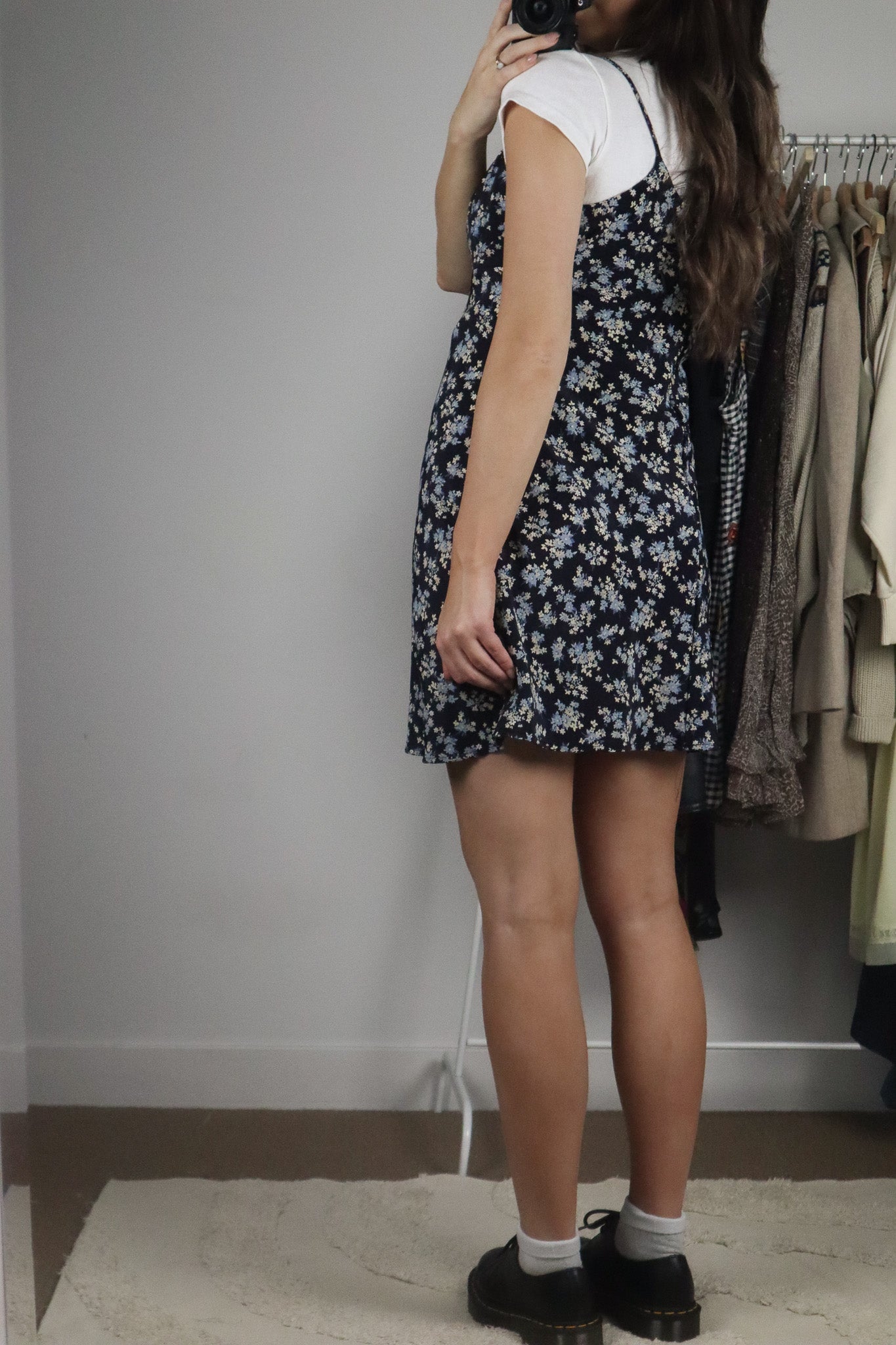 Made in Canada x Vintage x Floral Mini Dress (4/6)