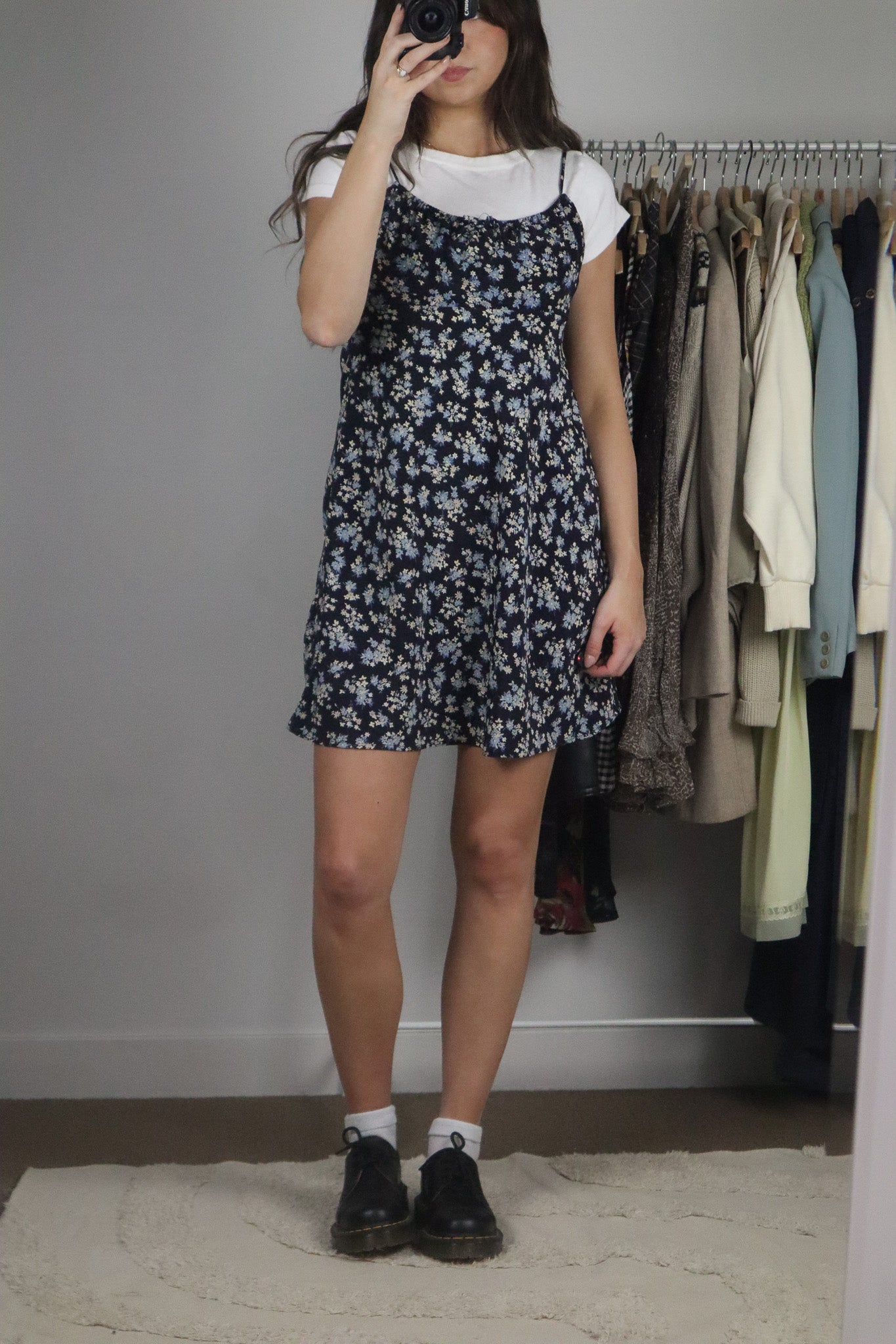 Made in Canada x Vintage x Floral Mini Dress (4/6)