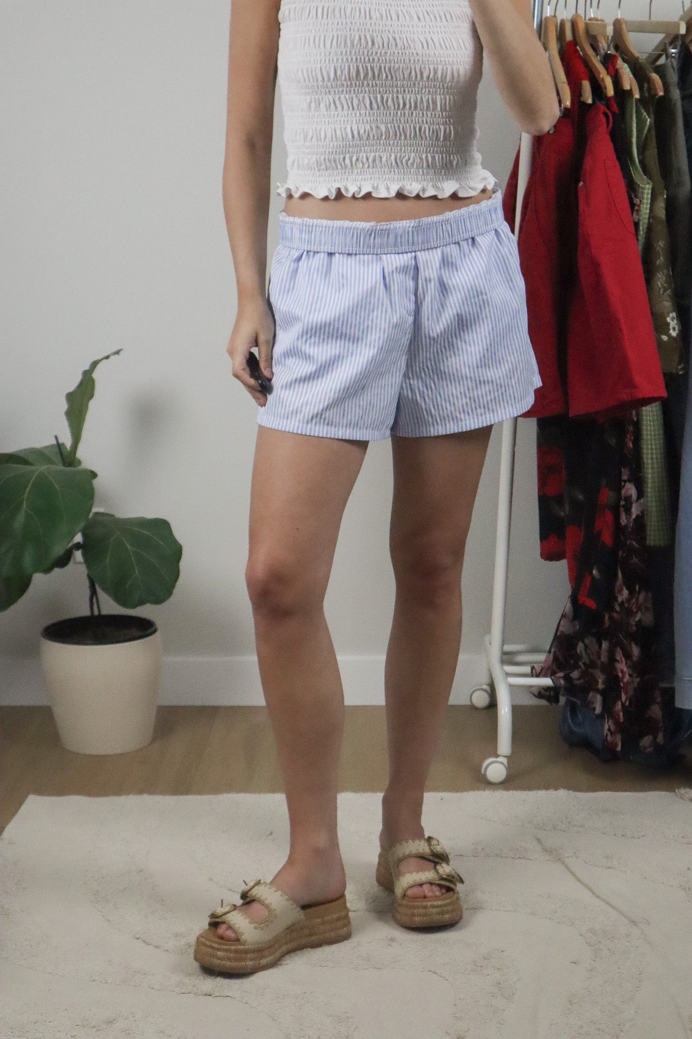 Modern x Pinstrip Shorts (L)