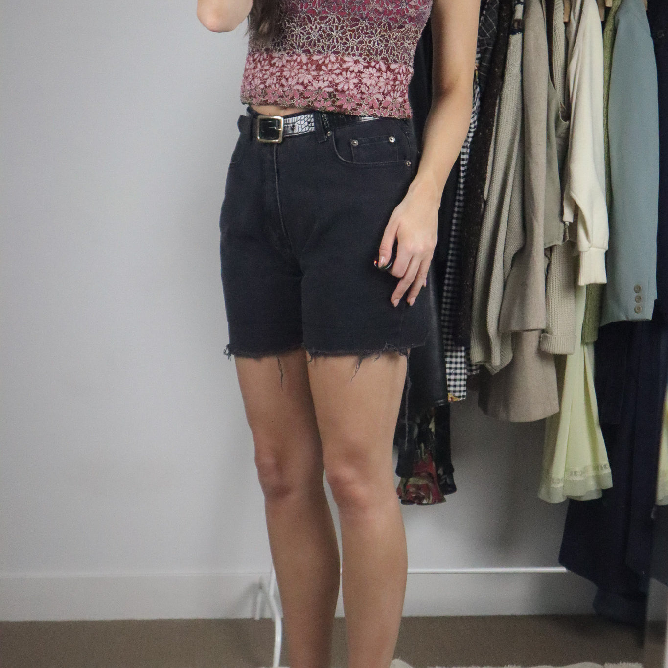 Vintage x Cut Off Shorts (XS)