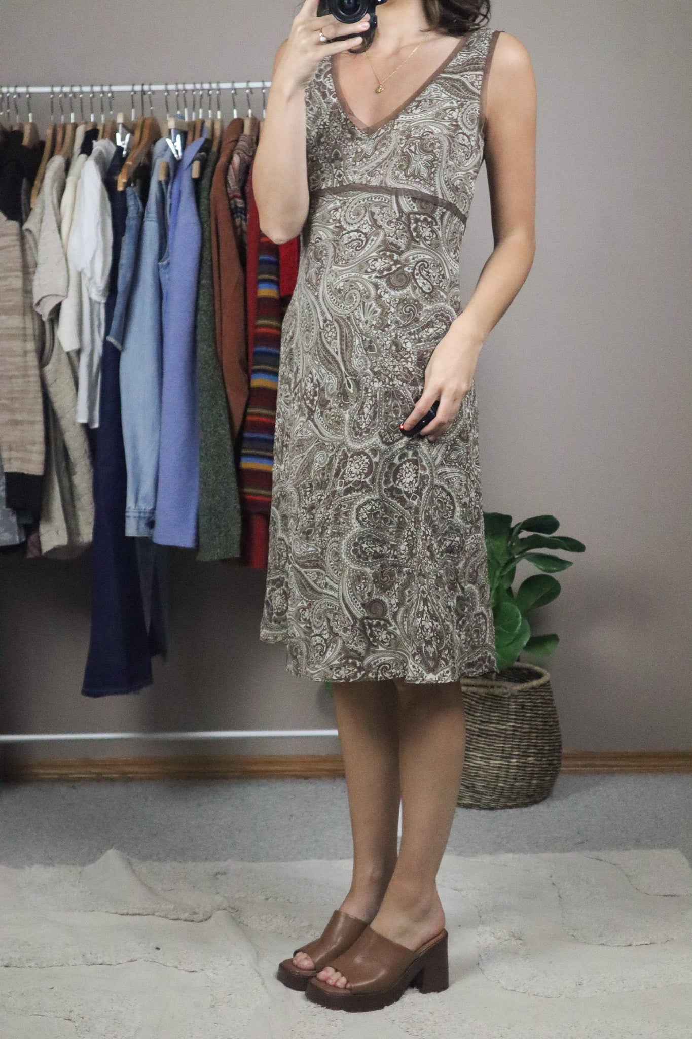 Vintage x Paisley Dress (6)
