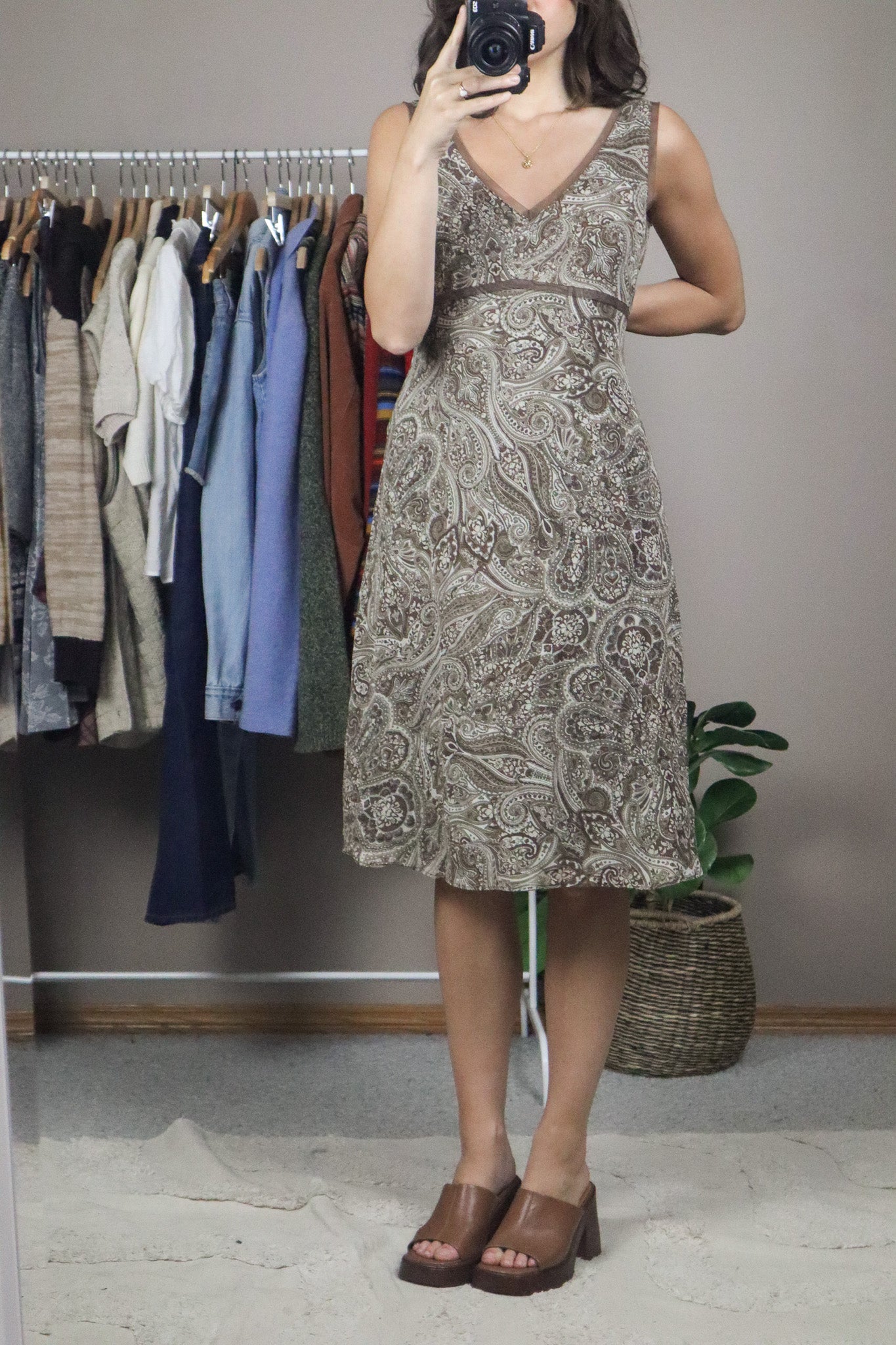 Vintage x Paisley Dress (6)